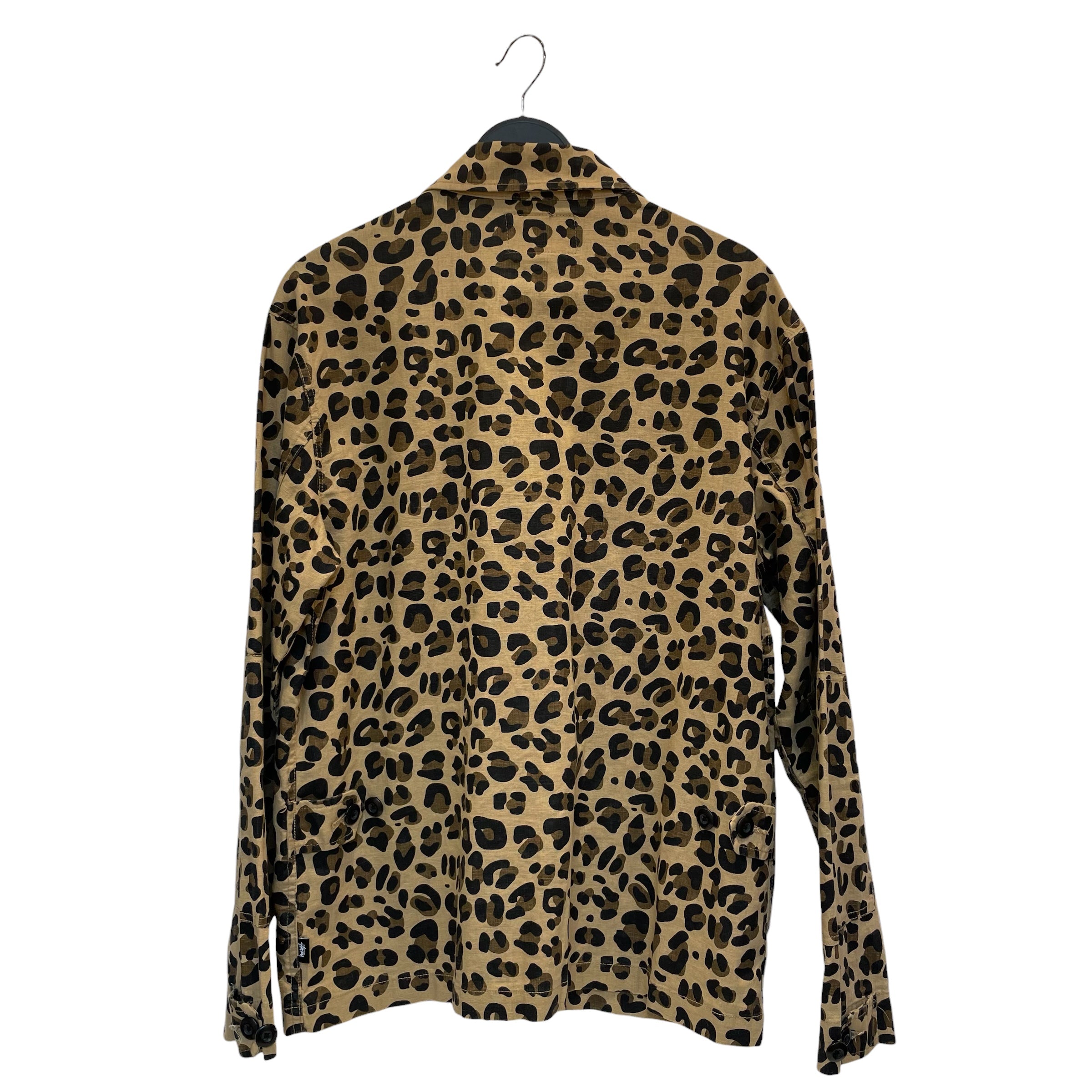 STUSSY/LS Shirt/M/Cotton/CML/Animal Pattern/cheetah print view 2