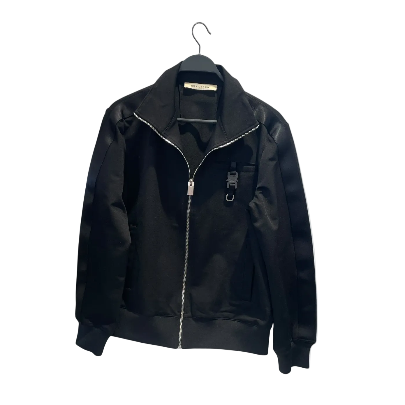 1017 ALYX 9SM(ALYX)/Jacket/M/Polyester/BLK/Tracktor -Buckle Detail view 1