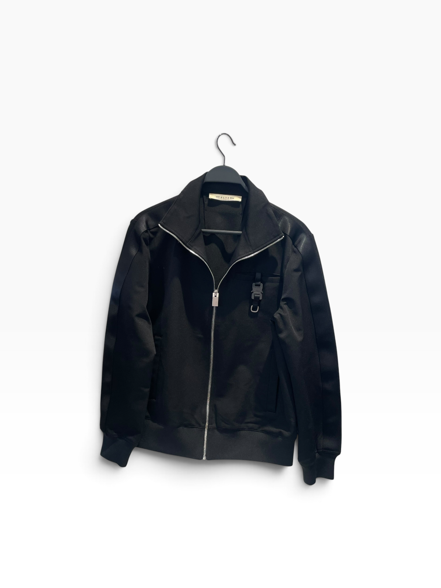 1017 ALYX 9SM(ALYX)/Jacket/M/Polyester/BLK/Tracktor -Buckle Detail view 1