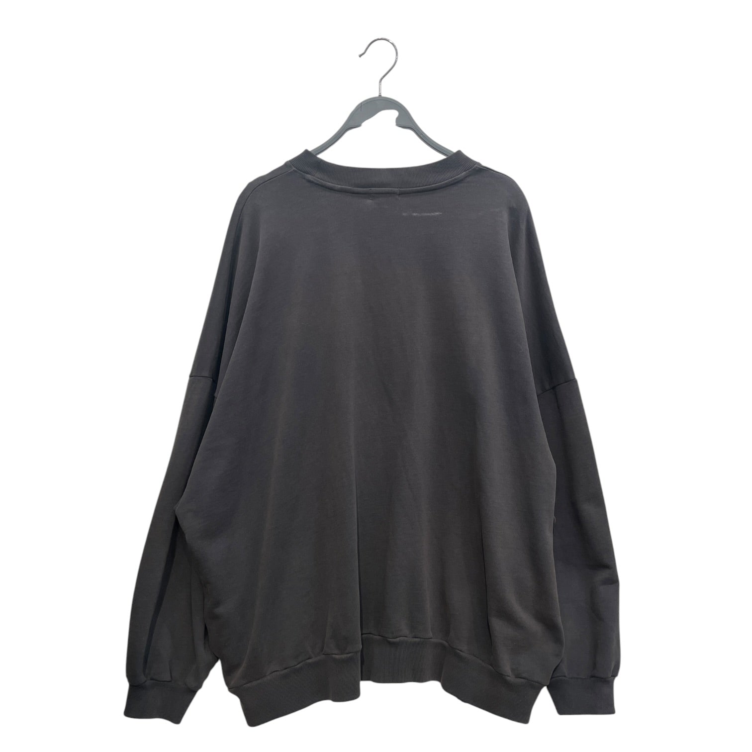 WILLY CHAVARRIA/Sweater/M/Cotton/GRY/BASIC OVERSIZED CREW view 2