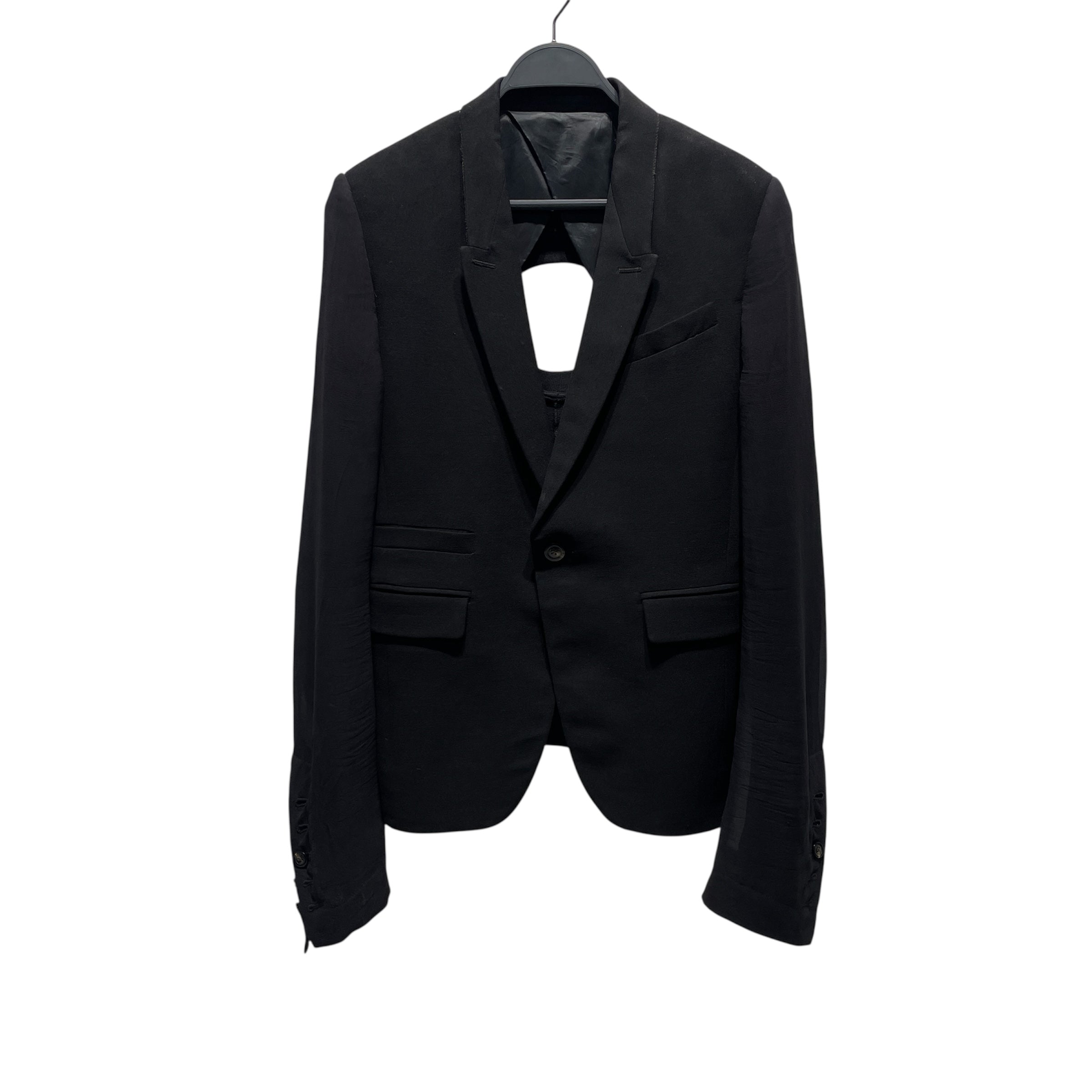 Rick Owens/Jacket/L/Cotton/BLK/babel view 1
