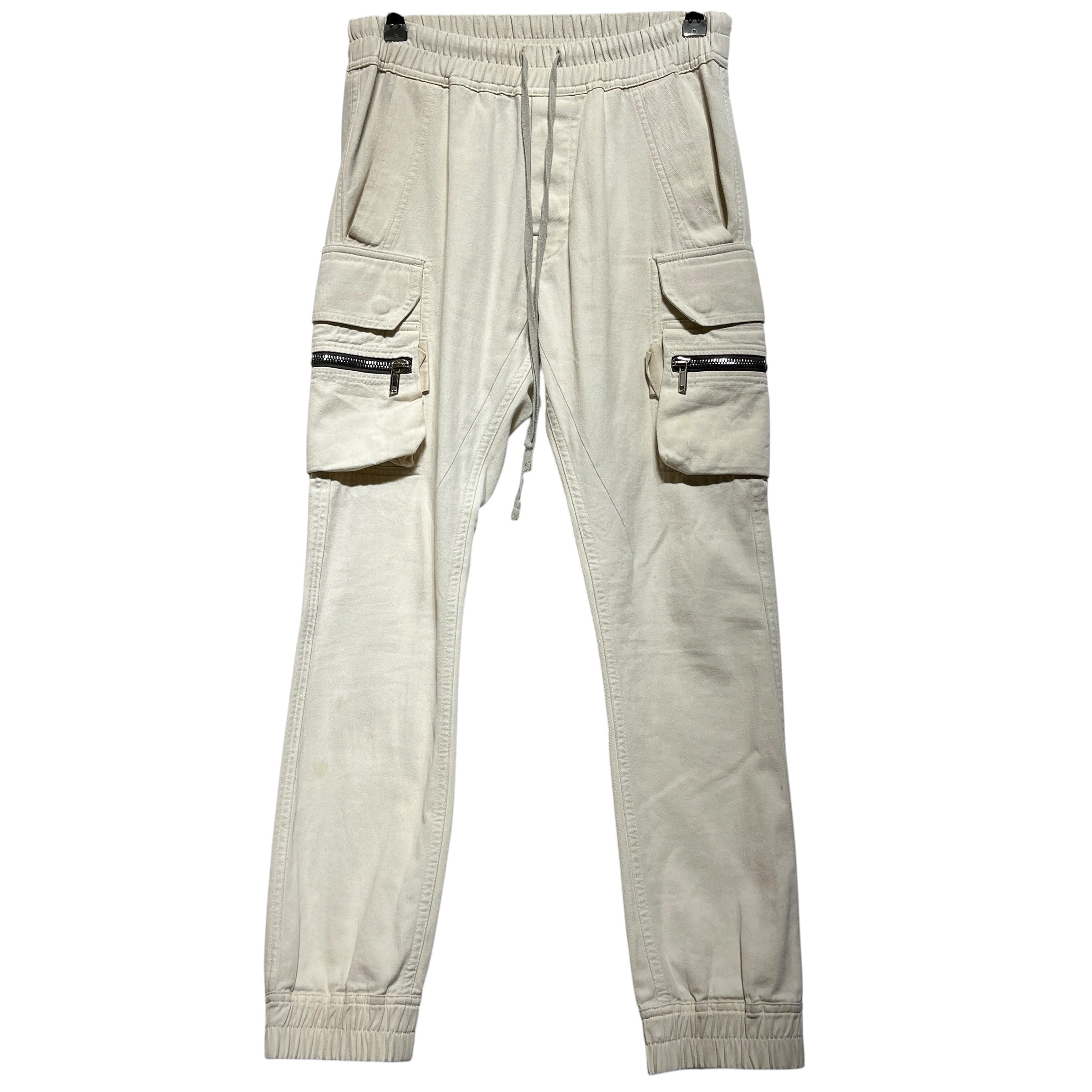 Rick Owens/Pants/36/Cotton/CRM/FOGACHINE SS22 view 1