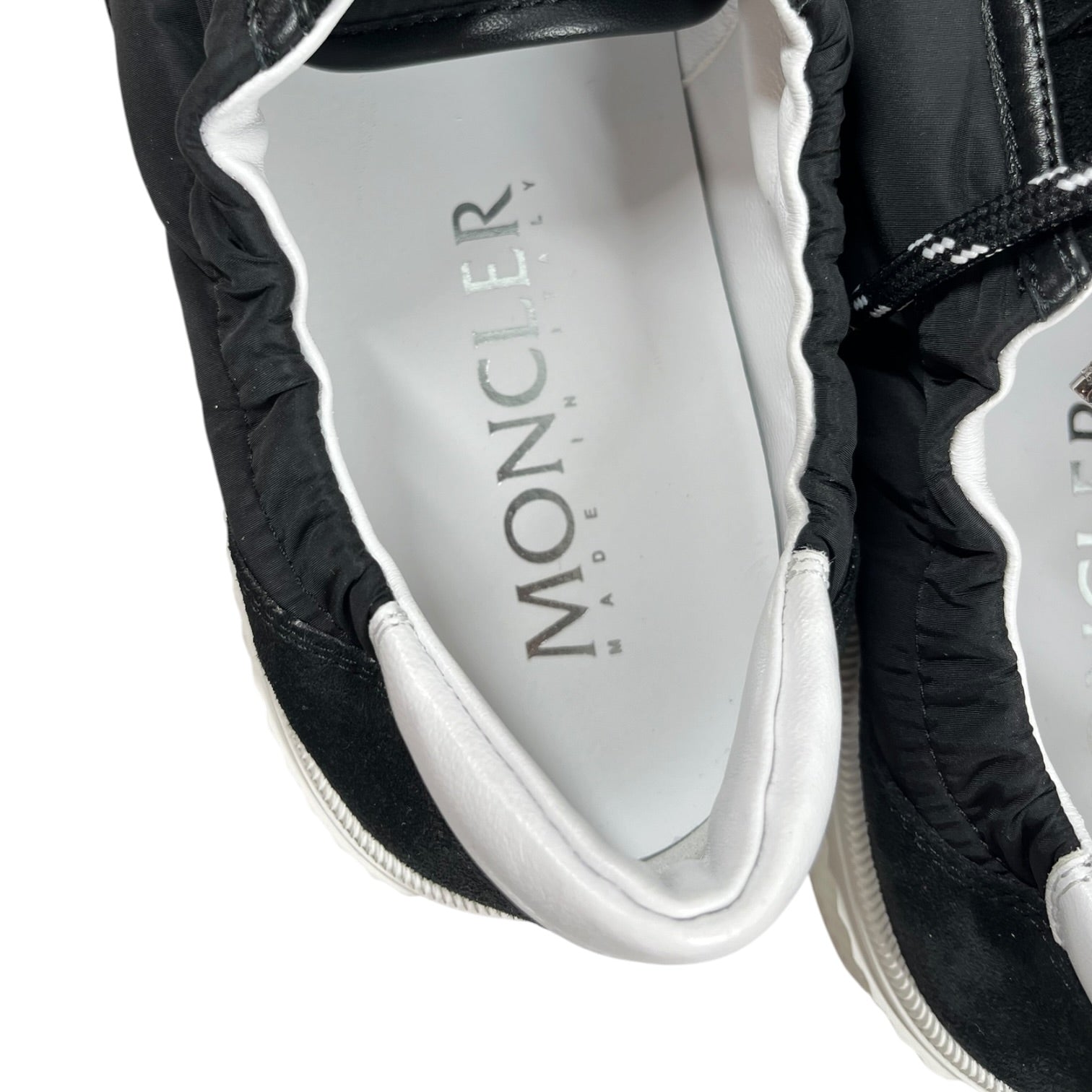 MONCLER/Low-Sneakers/EU 45/Nylon/BLK/VERA LEISURE PADDED SNEAKERS view 3