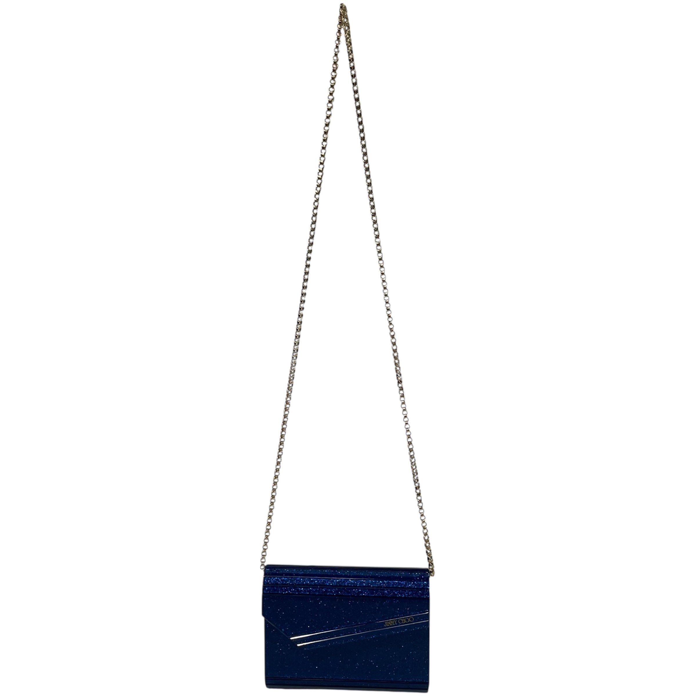 JIMMY CHOO/Clutch Bag/M/BLU/ view 1