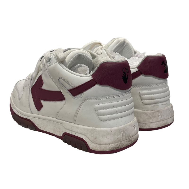 OFF-WHITE/Hi-Sneakers/EU 45/Leather/WHT/