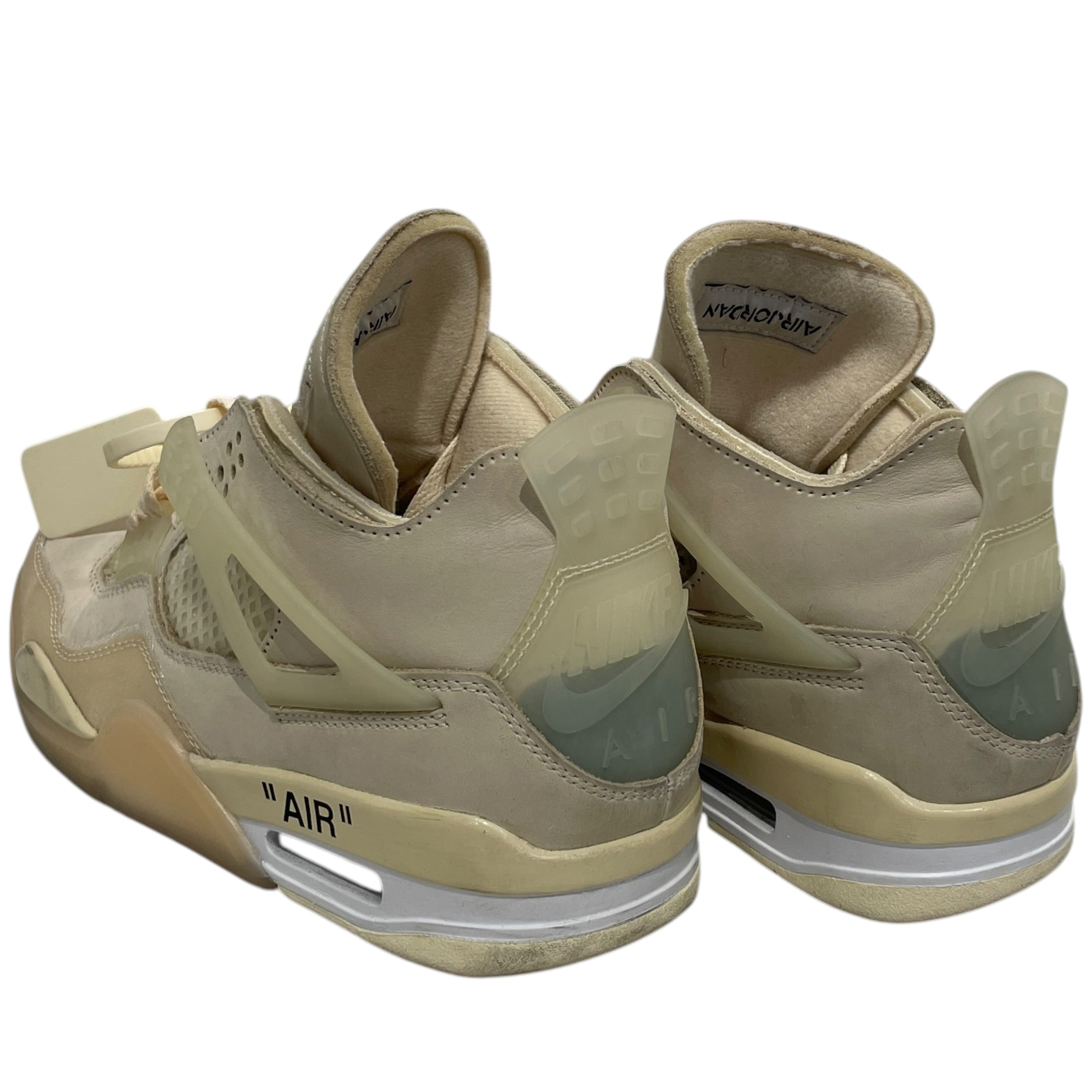 JORDAN BRAND/OFF-WHITE/Shoes/US 9/Leather/CRM/ view 2
