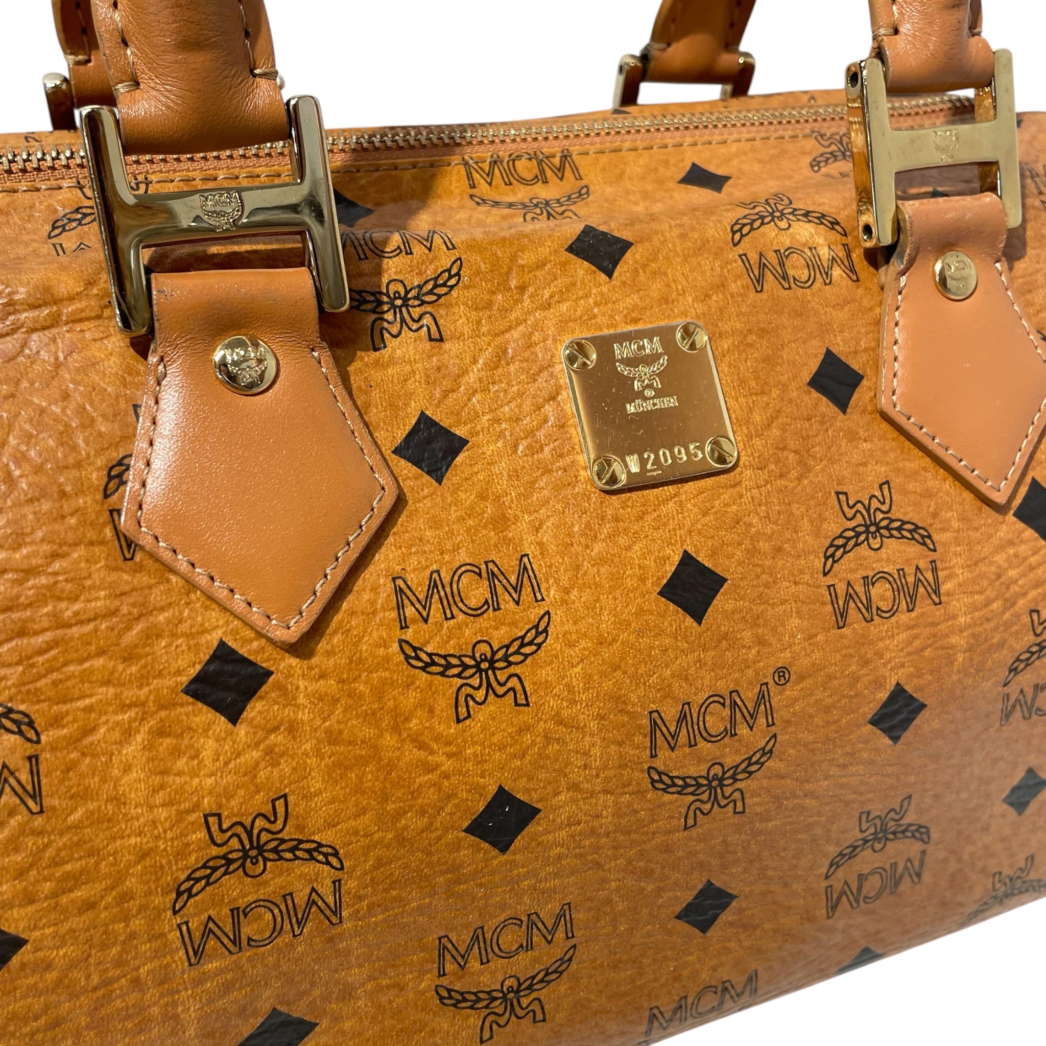 MCM/Hand Bag/Monogram/Leather/CML/ view 8