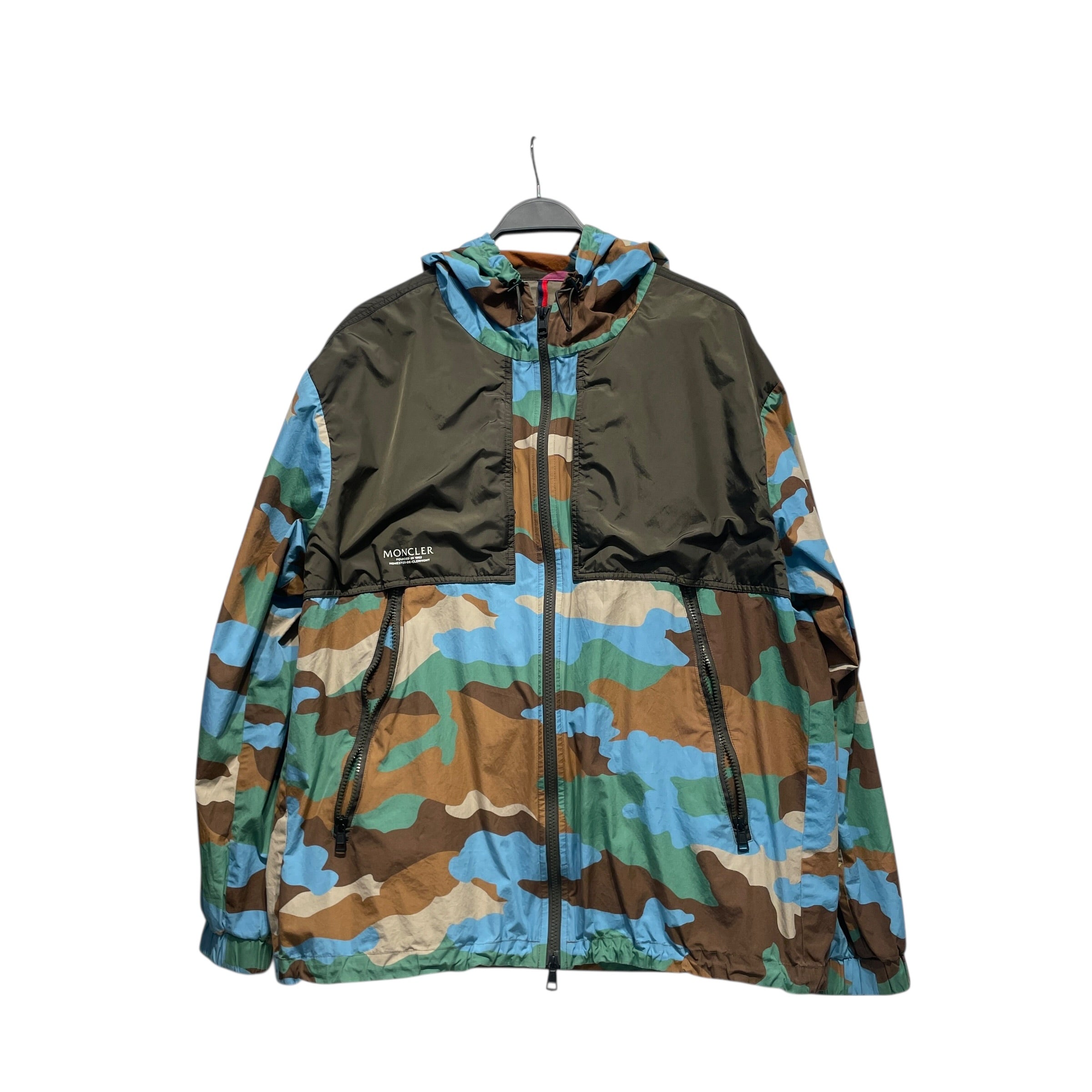 MONCLER/Windbreaker/5/Nylon/MLT/Camouflage/ view 1
