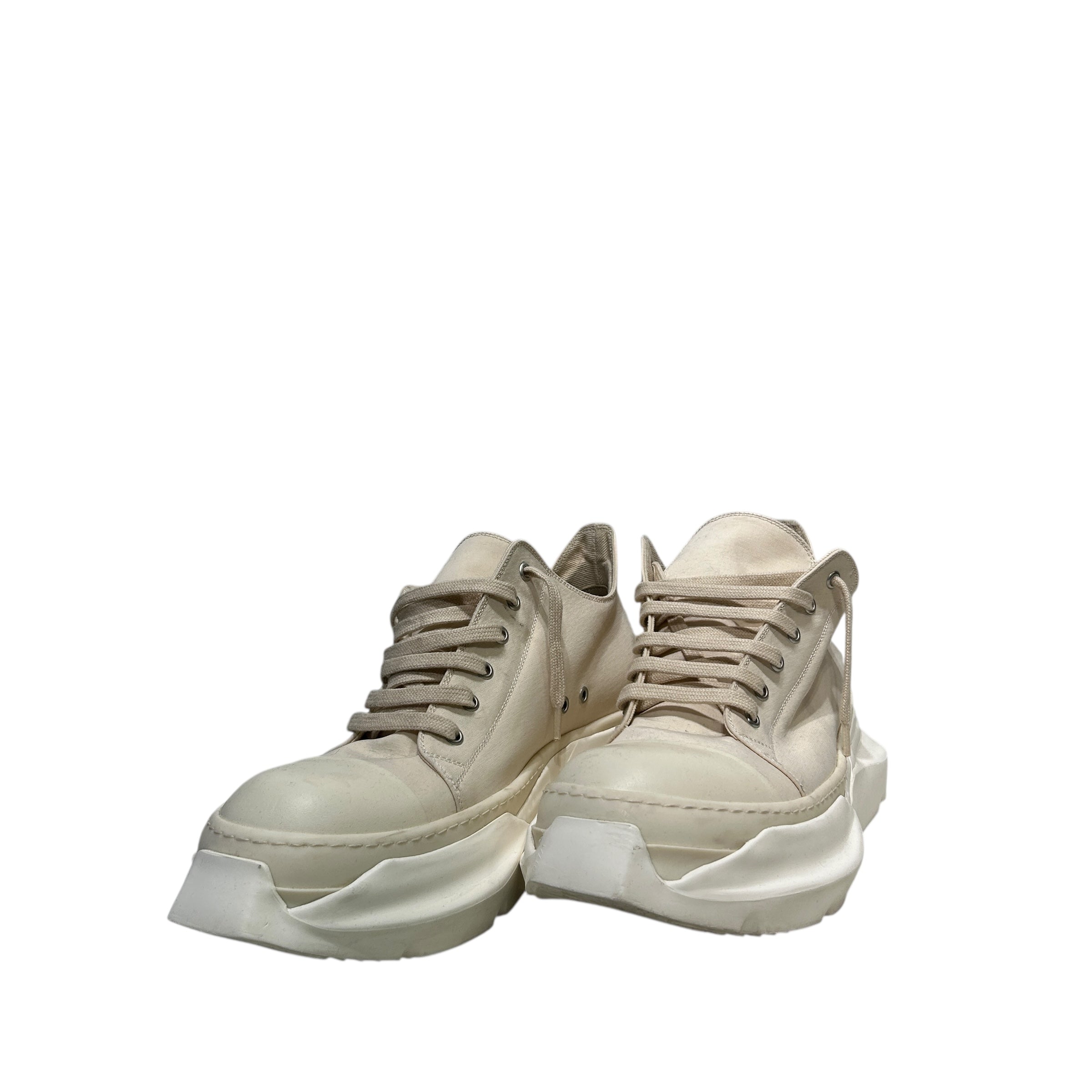 RICK OWENS DRKSHDW/Low-Sneakers/EU 44/CRM/ABSTRACT SNEAKERS view 3