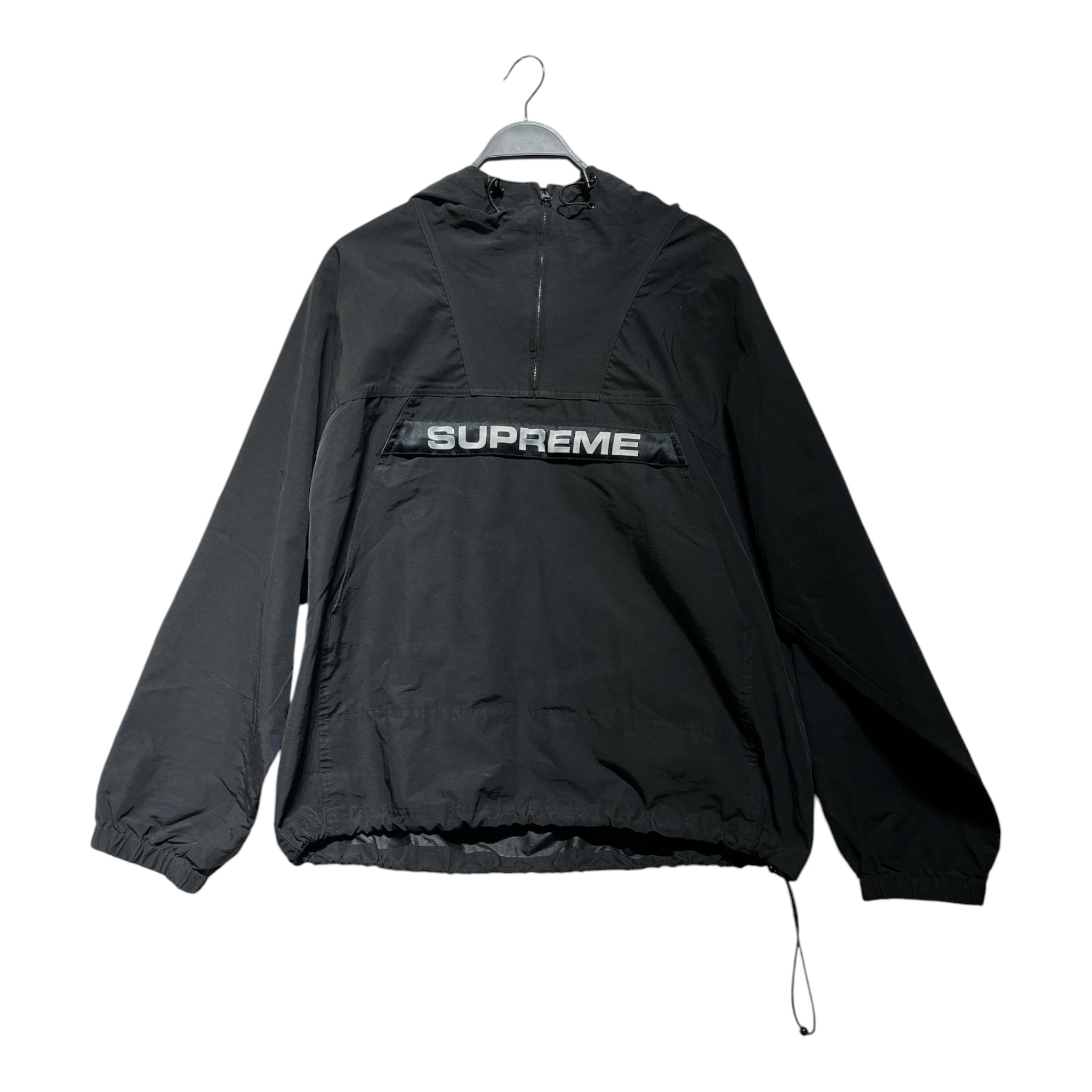 Supreme/Windbreaker/L/Nylon/BLK/Heavy Nylon Anorak view 1