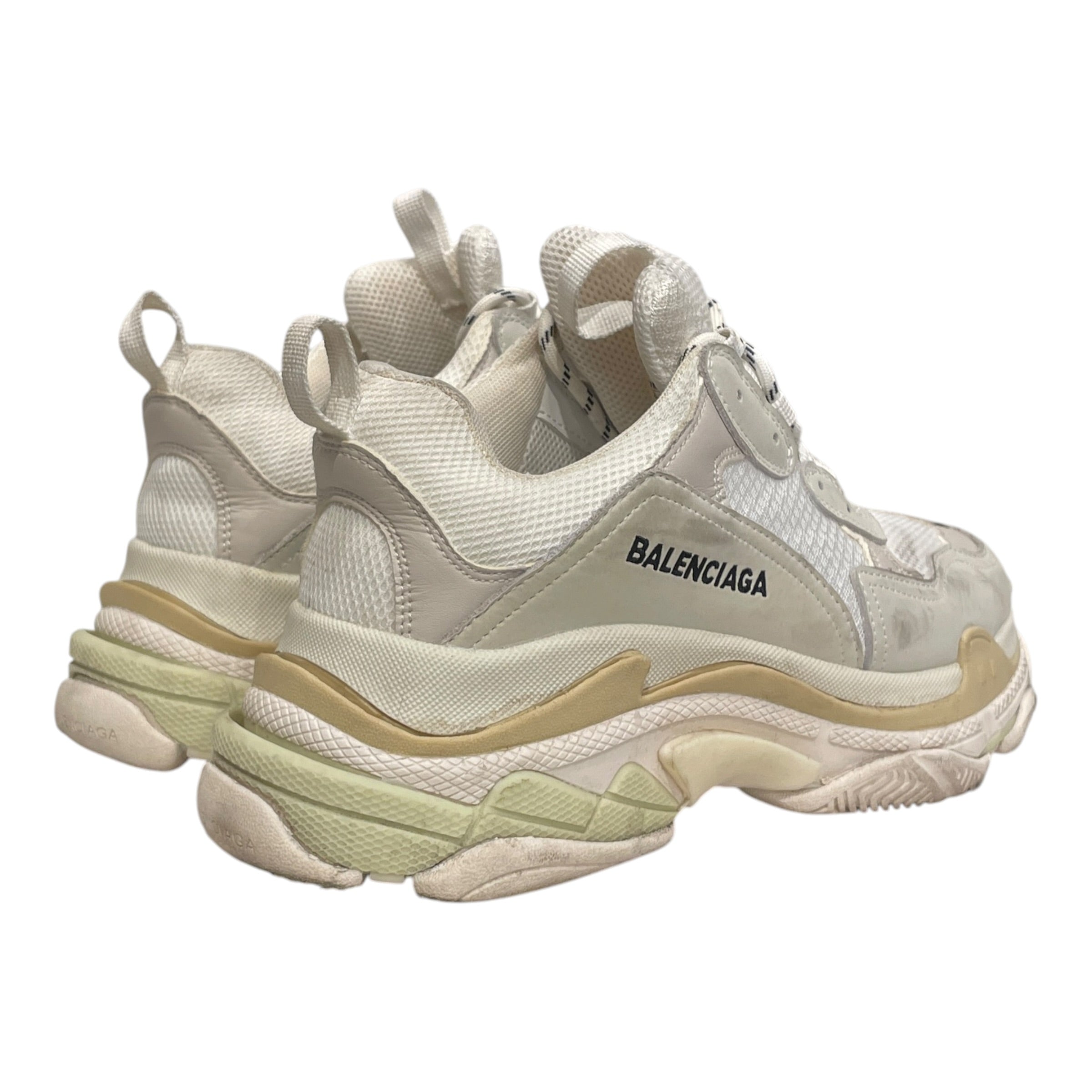 BALENCIAGA/Hi-Sneakers/EU 42/Cotton/WHT/NO. 541624 view 2