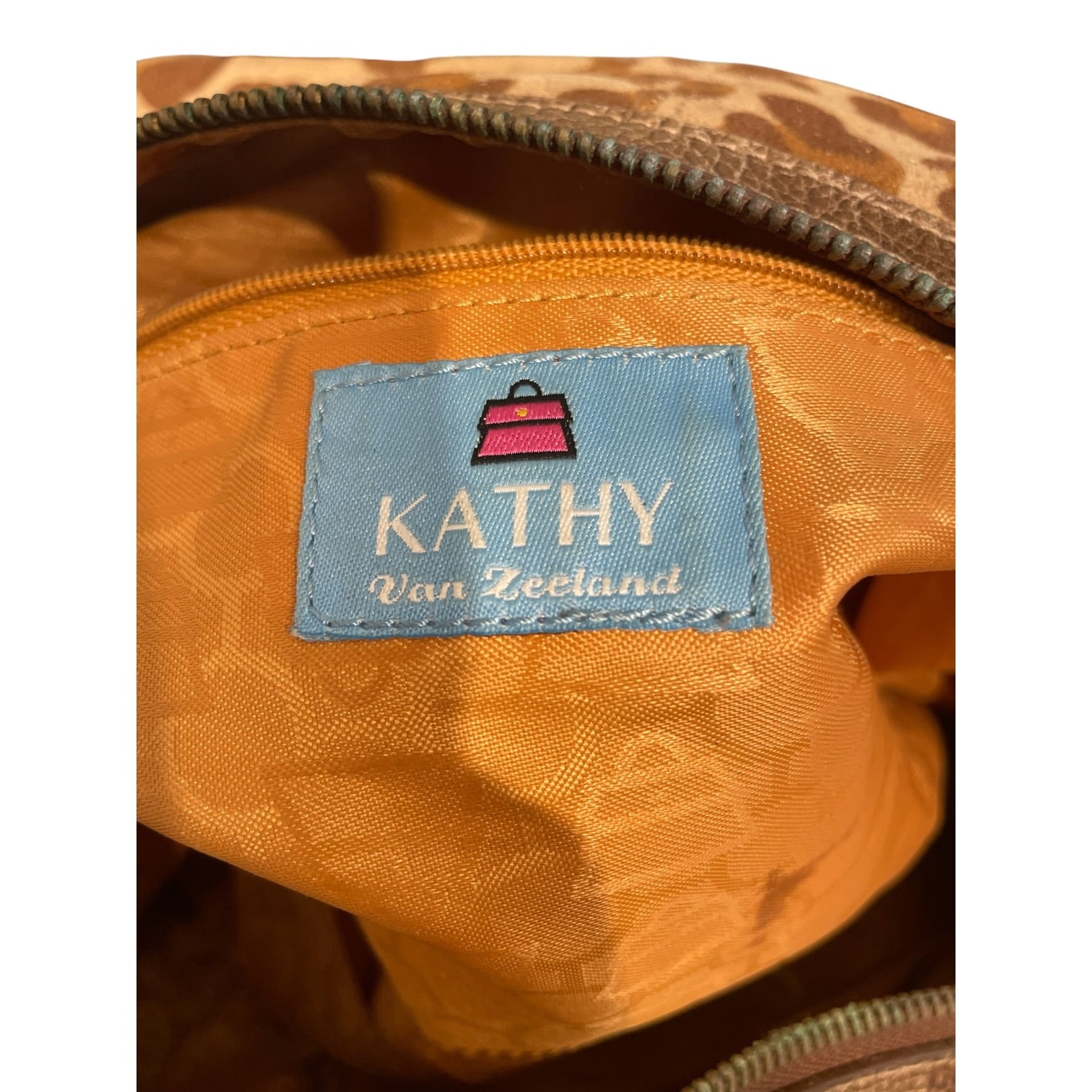 kathy new zealand/Hand Bag/Animal Pattern/Suede/CML/ view 3