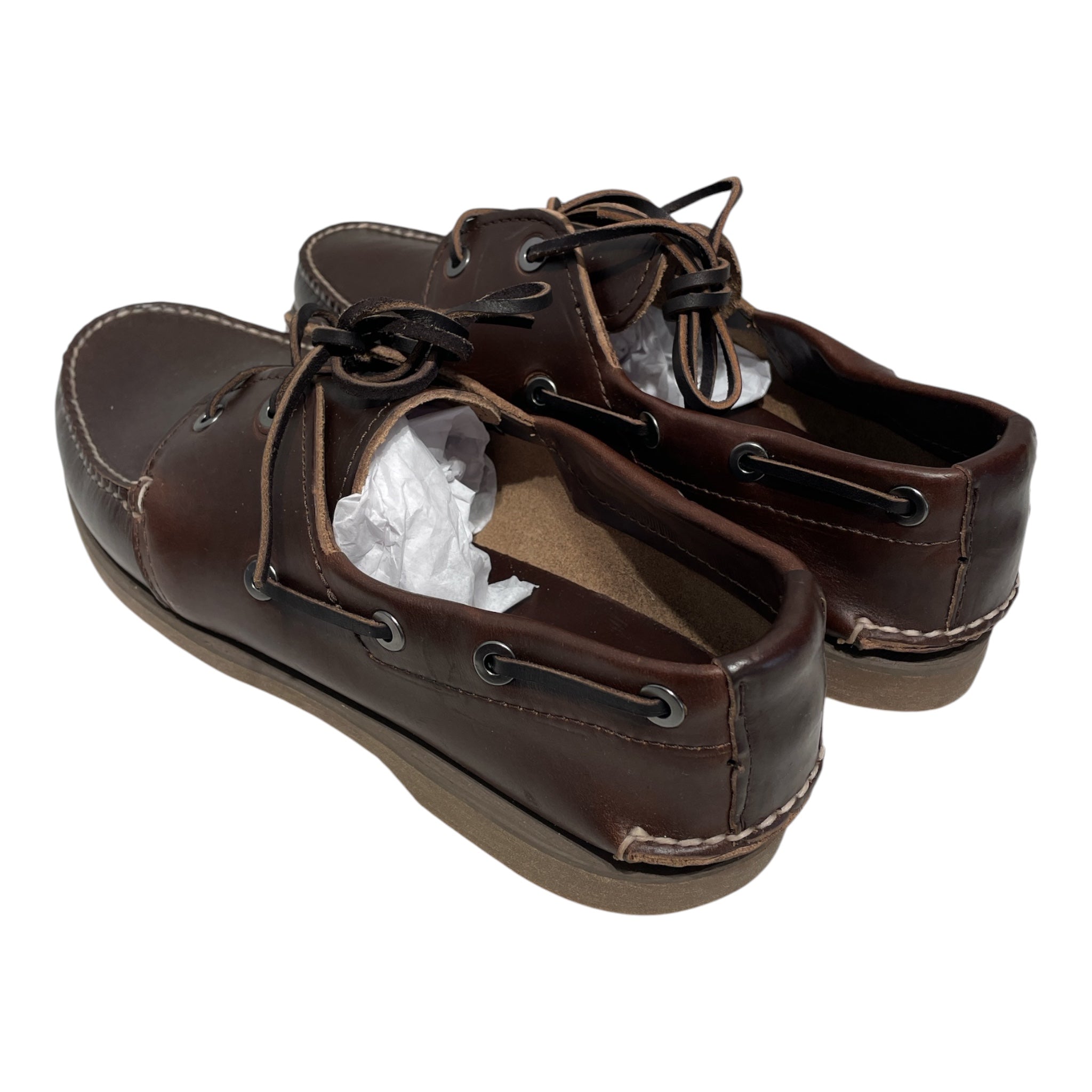 Seavees/Loafers/US 10.5/Leather/BRW/Landing Boat Shoe view 2