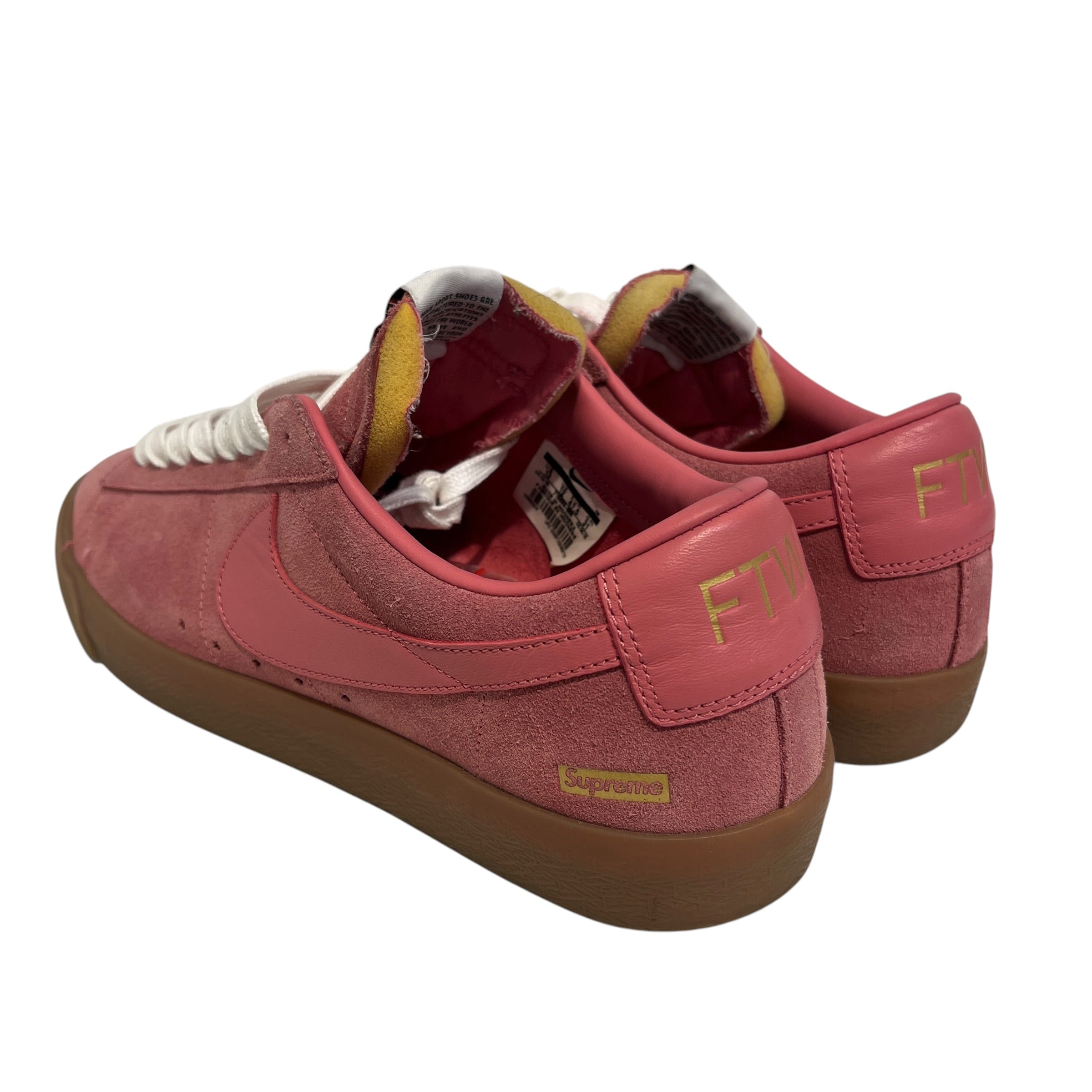 NIKE/Low-Sneakers/US 13/Suede/PNK/blazer low supreme view 2