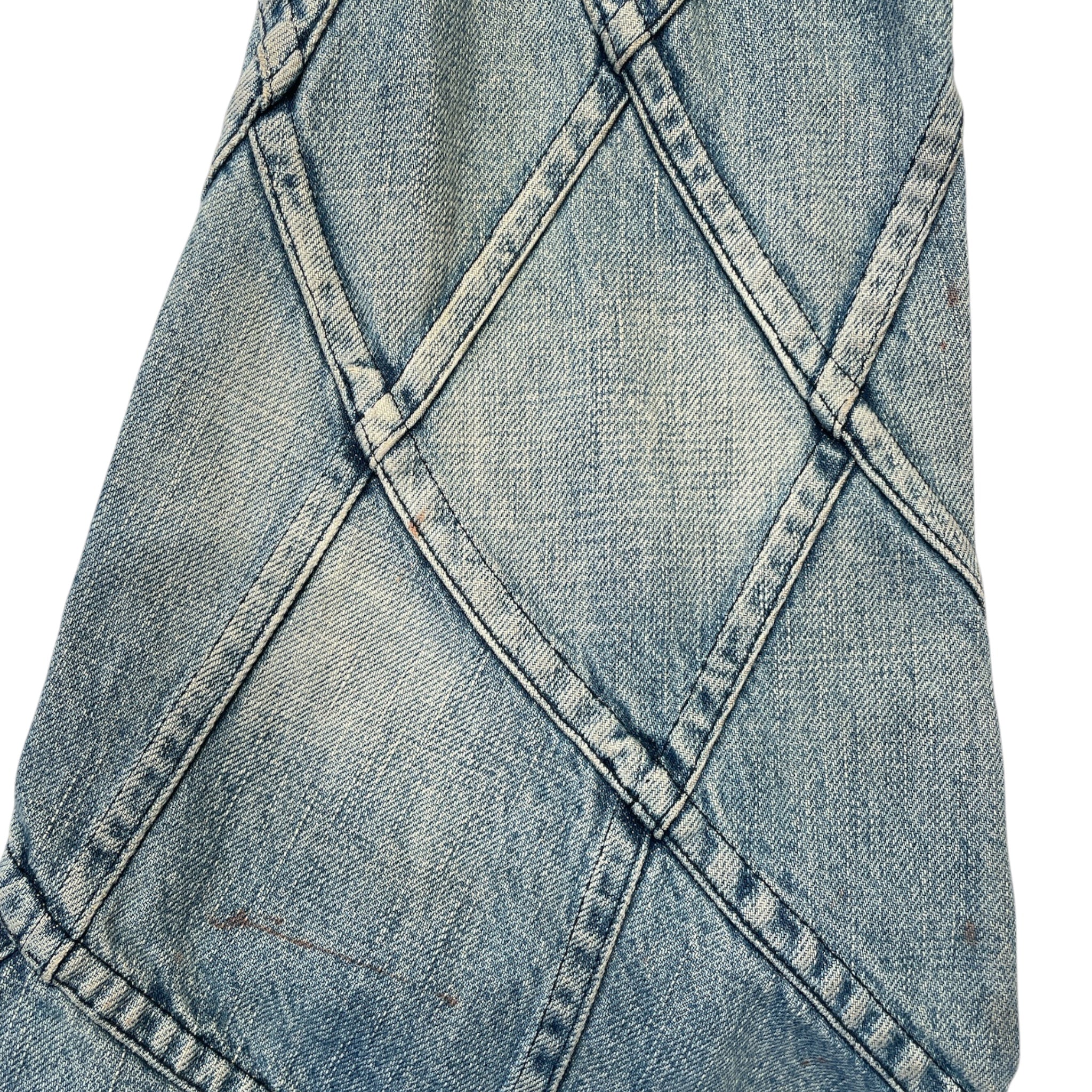JUNYA WATANABE COMME des GARCONS/Straight Pants/S/Denim/BLU/AD2001 BELL BOTTOM view 3