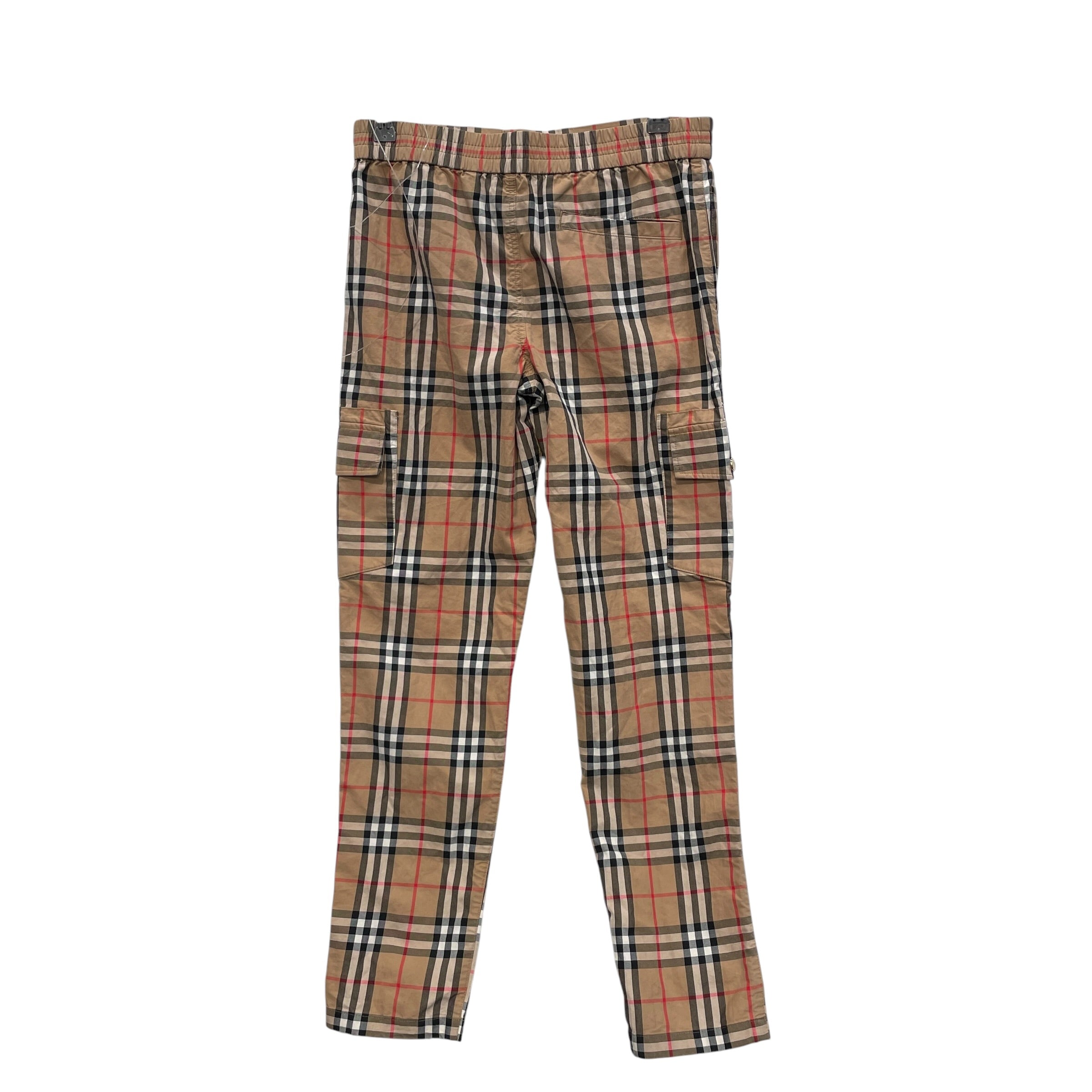 BURBERRY/Bottoms/14/Hombre Check/Cotton/BEG/CARGO POCKET BOTH LEG view 2