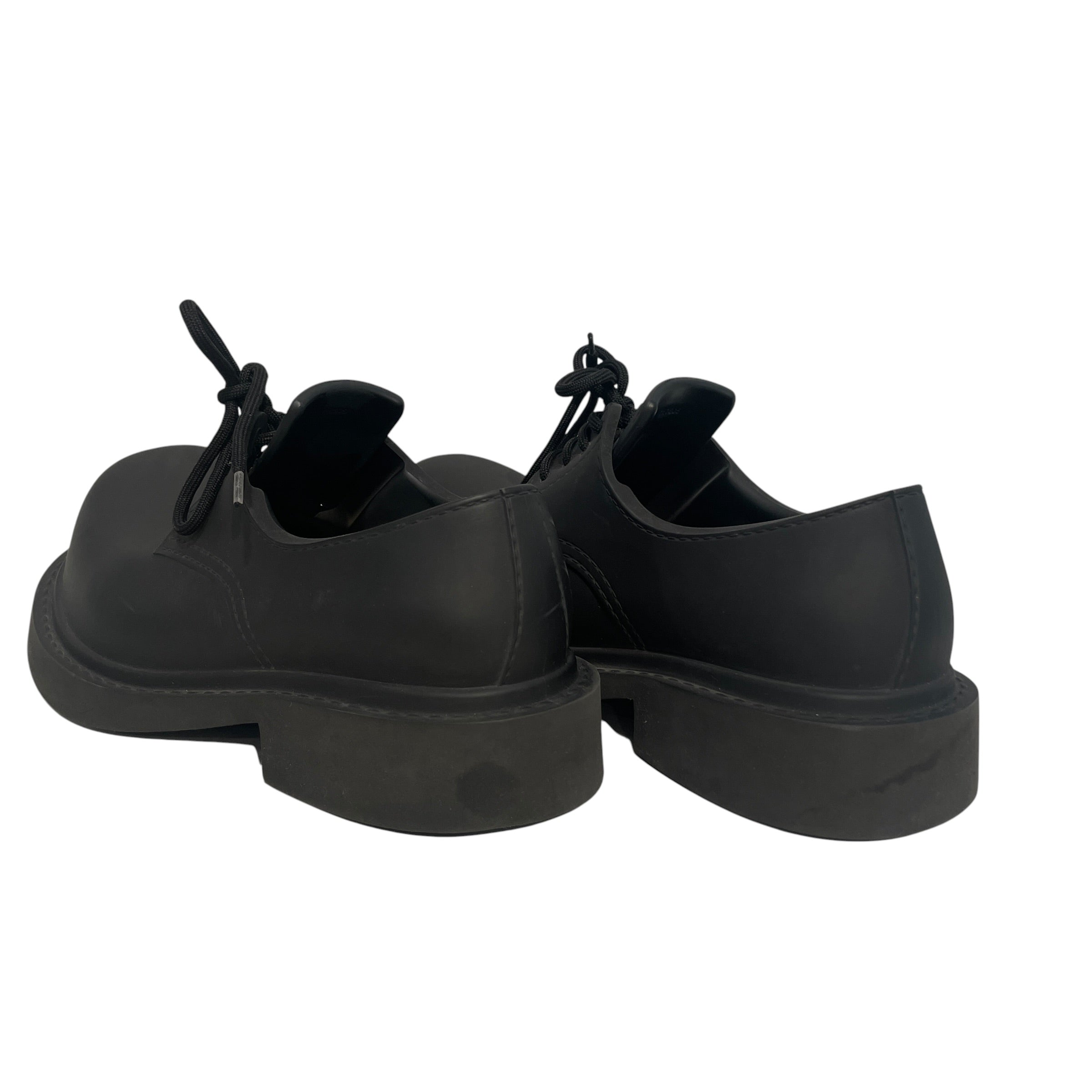 BALENCIAGA/Dress Shoes/EU 44/BLK/Steroid Low Derby Boots view 2
