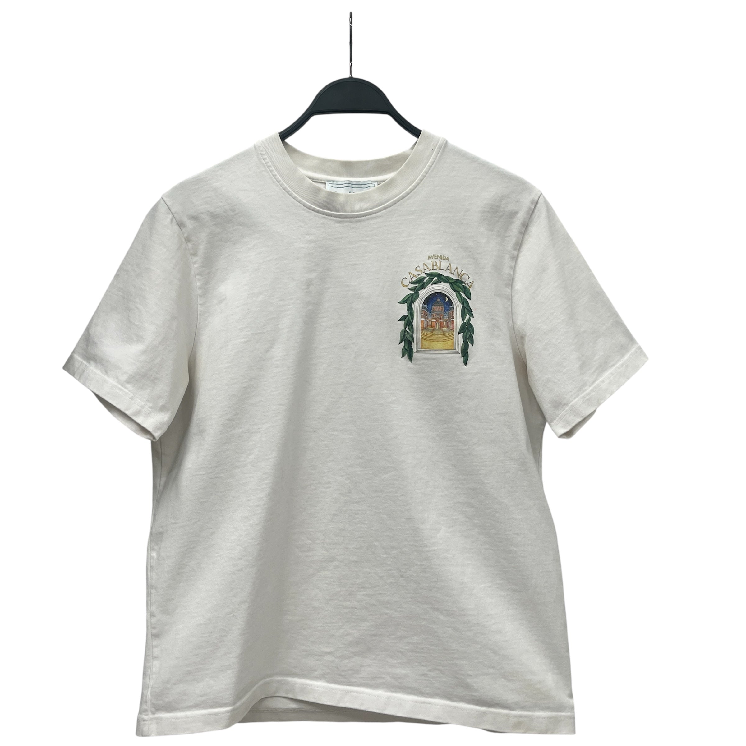 CASABLANCA/T-Shirt/L/Cotton/WHT/Graphic/Avendia Tee view 2