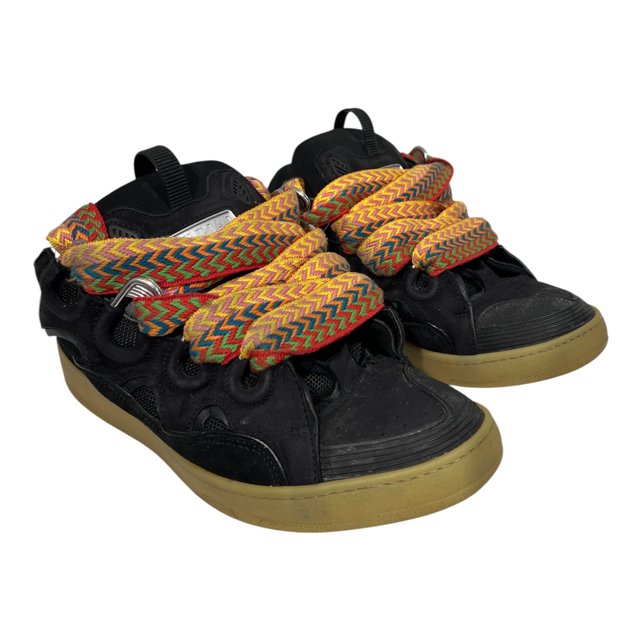 LANVIN/Low-Sneakers/UK 13/Polyester/BLK/ view 1