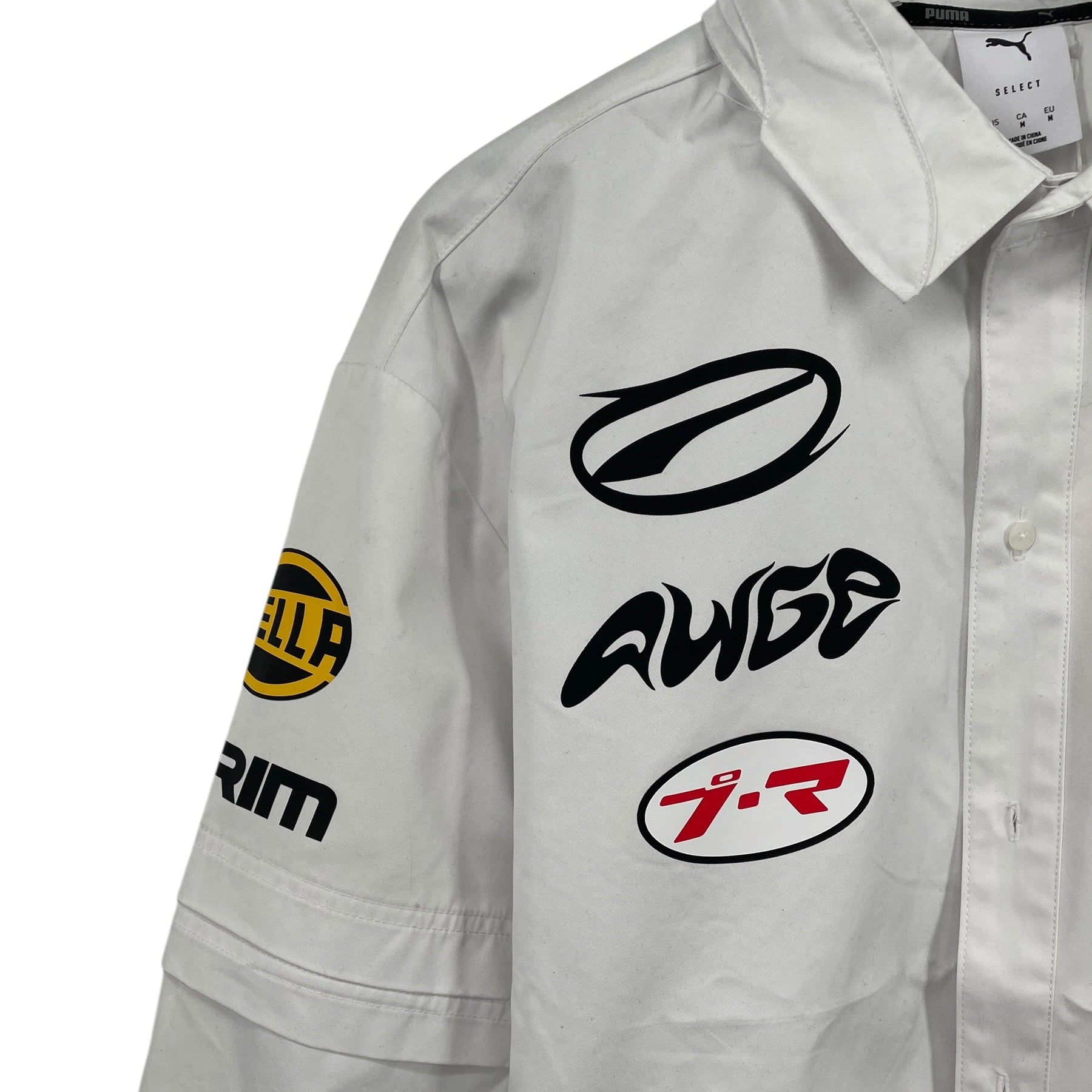 PUMA/LS Shirt/M/Cotton/WHT/All Over Print/A$AP ROCKY\DOUBLE LAYERED view 3
