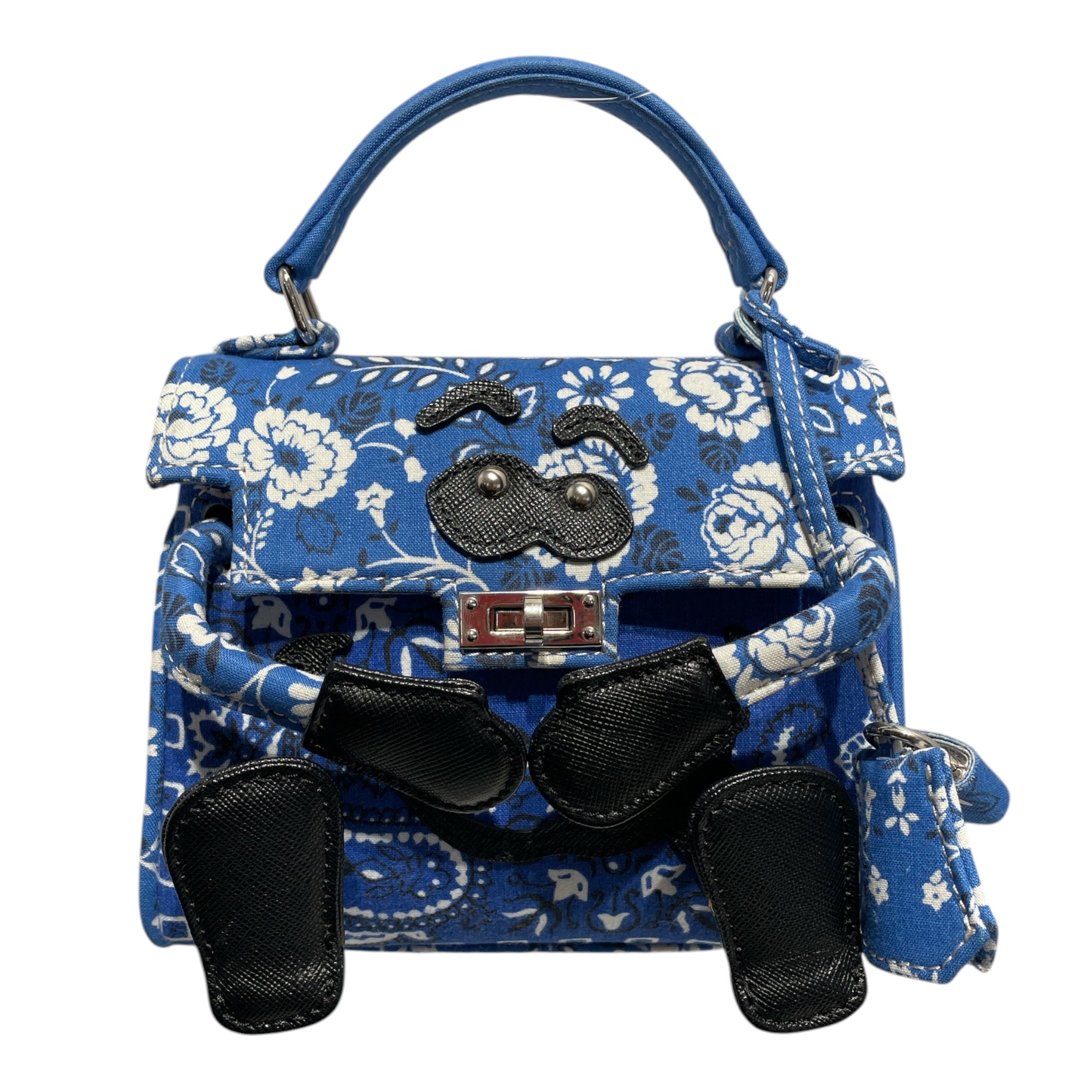 READYMADE/Cross Body Bag/All Over Print/BLU/bandana monster view 1