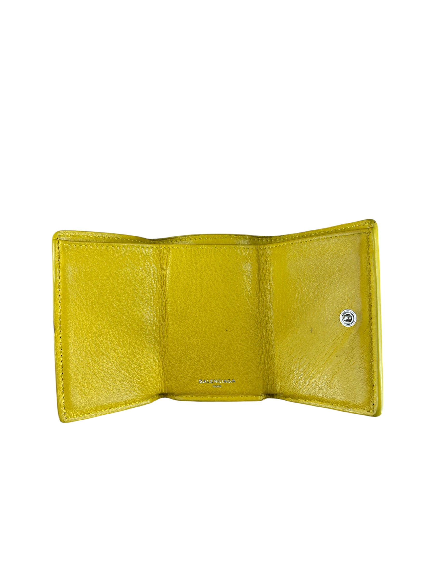 BALENCIAGA/Coin Wallet/YELLOW COIN WALLET view 4