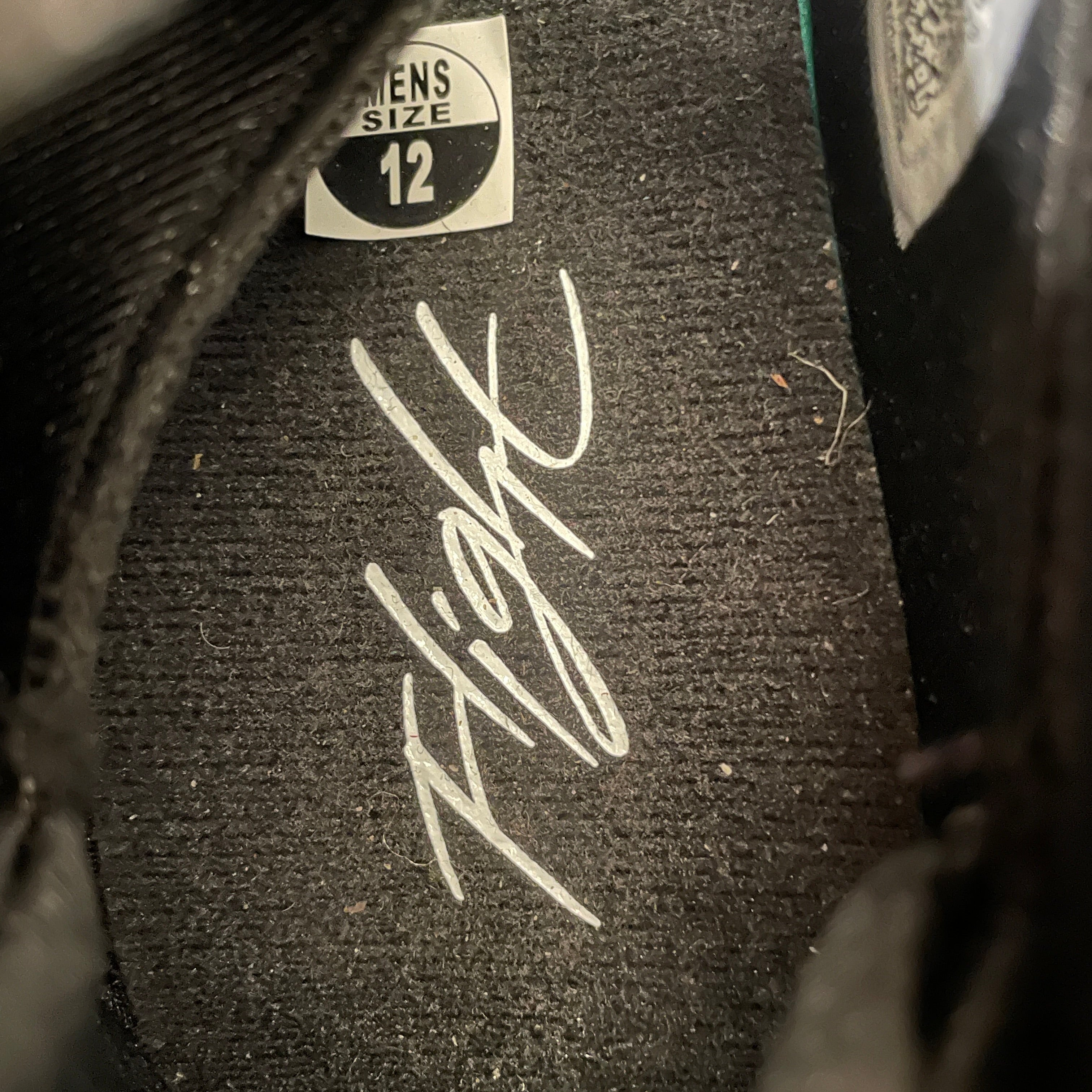 NIKE/Hi-Sneakers/US 12/Border/BLK/Jordan MVP view 3