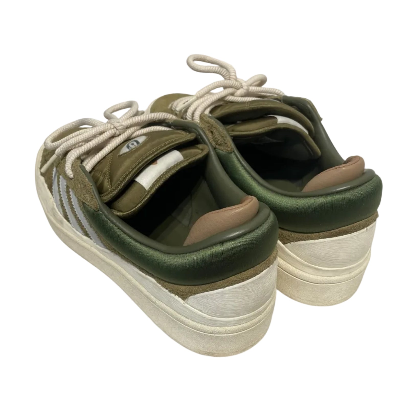 adidas/Low-Sneakers/US 9/Leather/GRN/Bad Bunny Campus view 2