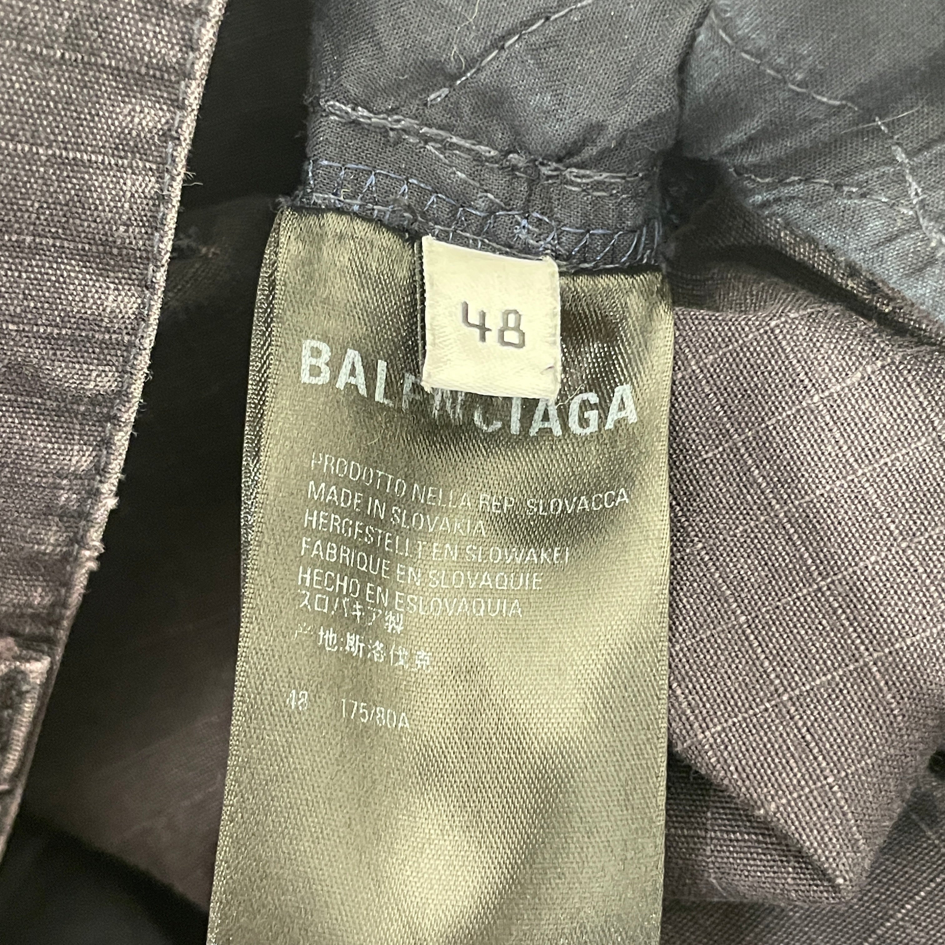 BALENCIAGA/Cargo Pants/48/Cotton/PPL/2020 CARGO view 4