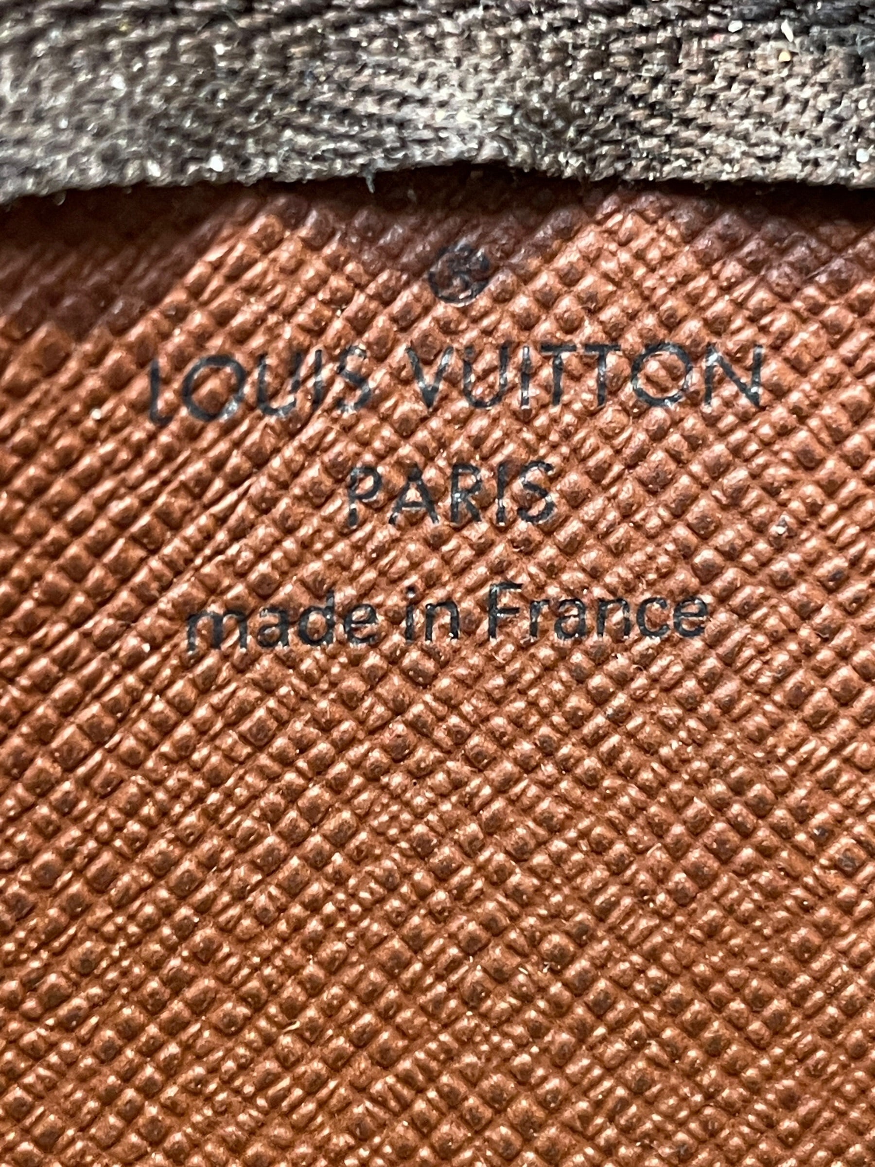LOUIS VUITTON/Coin Wallet/Monogram/Leather/BRW/L's/ view 5