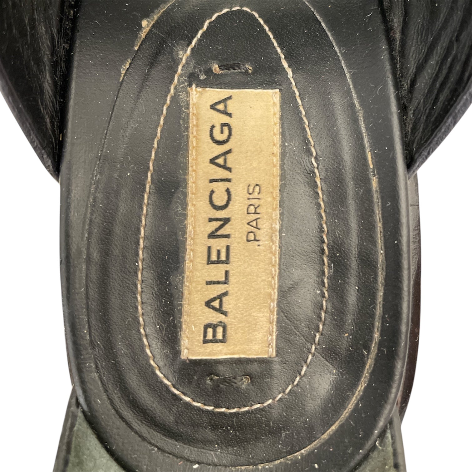 BALENCIAGA/Shoes/EU 36/BLK/Ankle Strap/372877 view 3