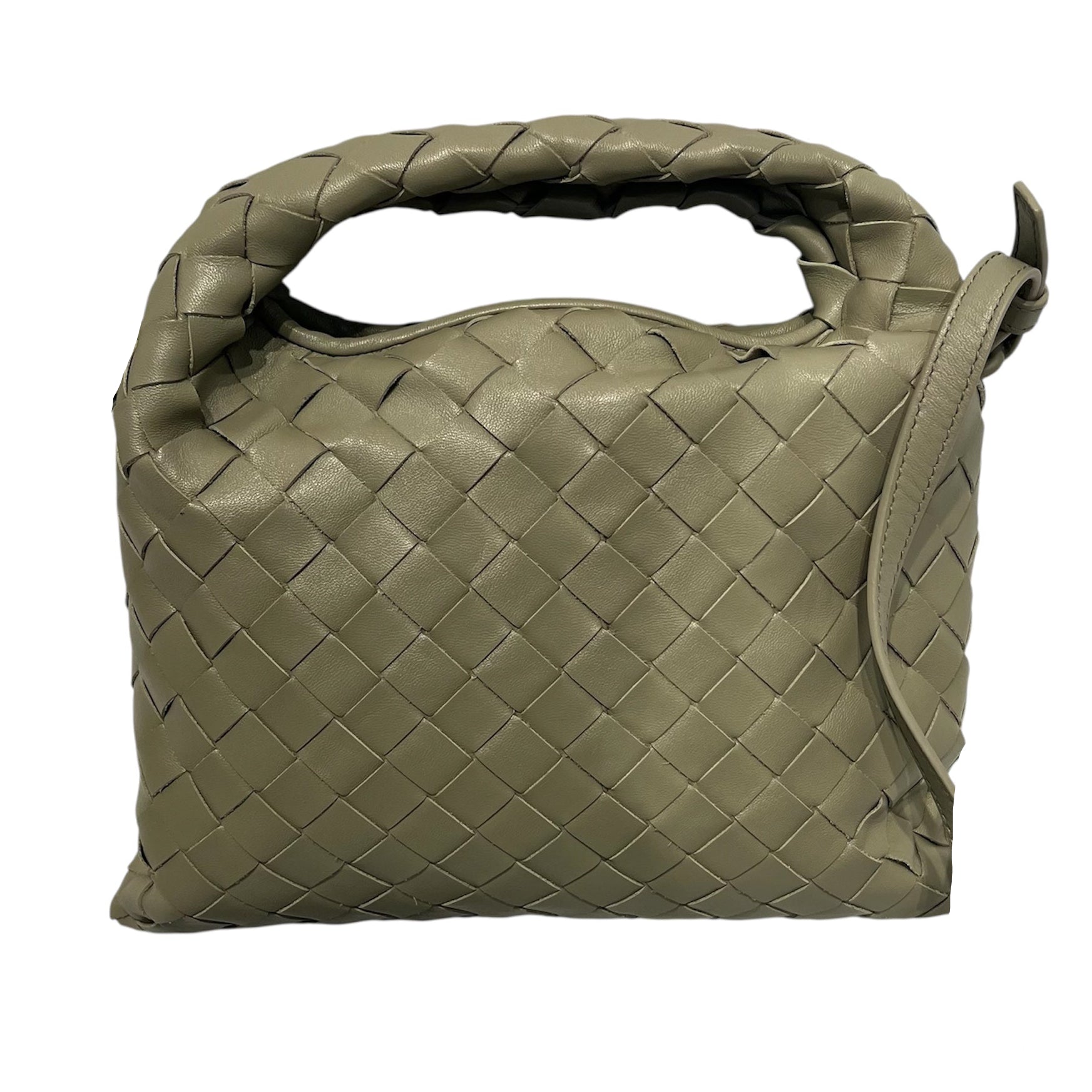 BOTTEGA VENETA/Clutch Bag/Leather/GRN/ view 2