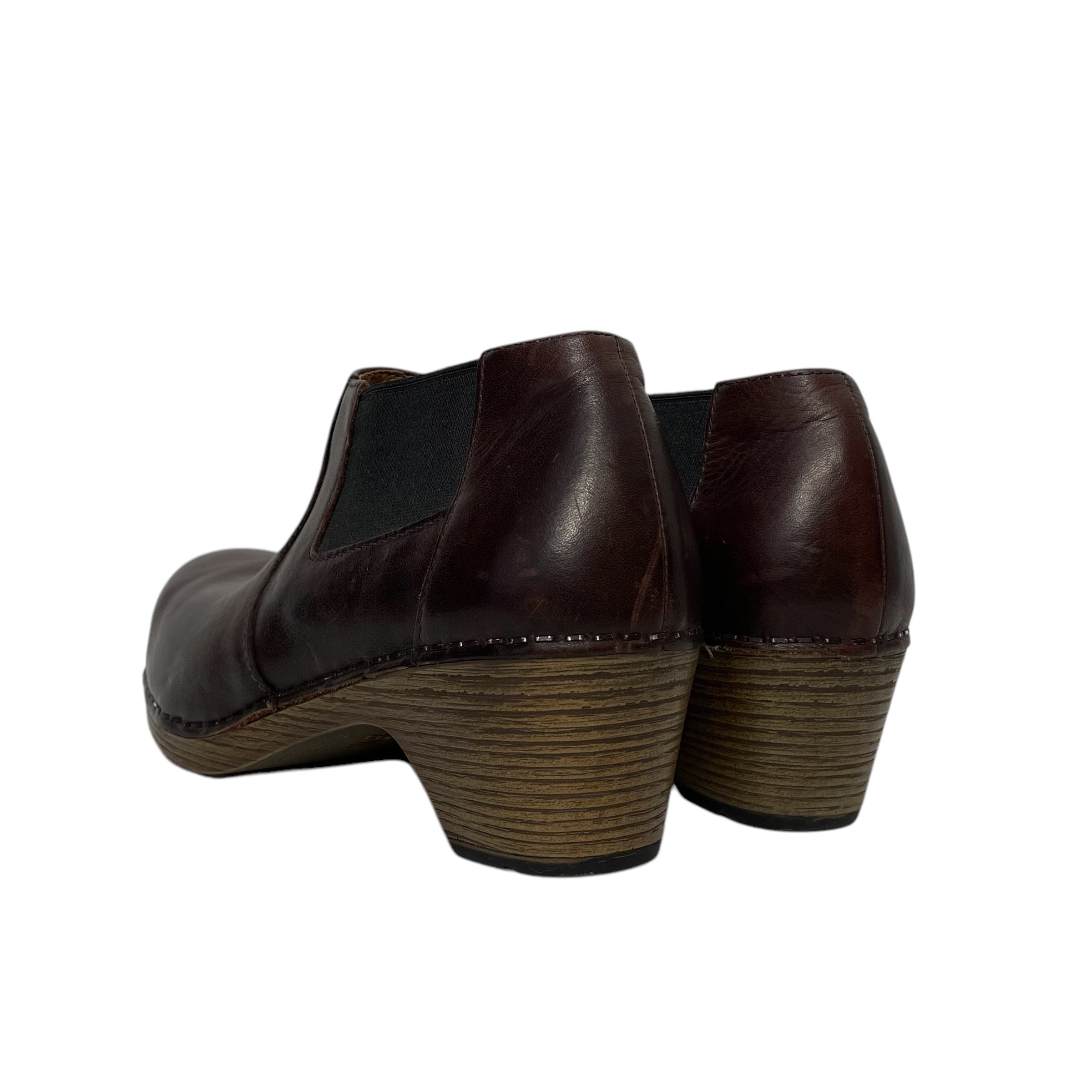 DANSKO/Heels/US 7/Leather/BRW/Heel Leather Brown Clog view 2