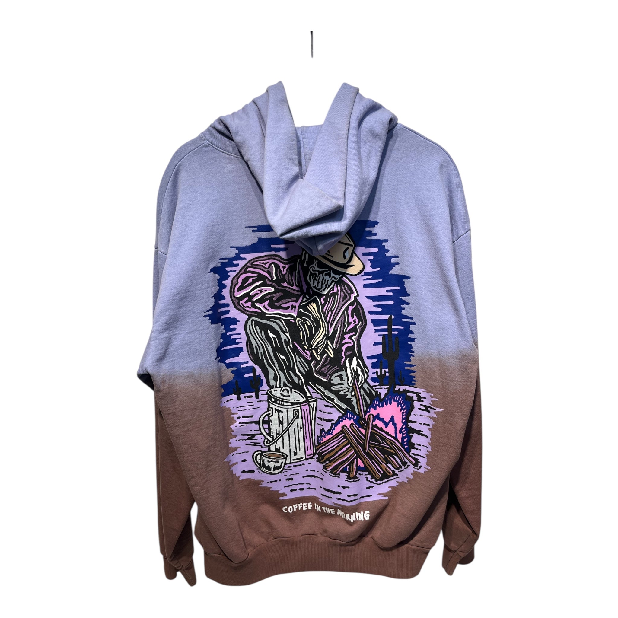 WARREN LOTAS/Hoodie/XL/Graphic/Cotton/PPL/coffee in the morning view 2