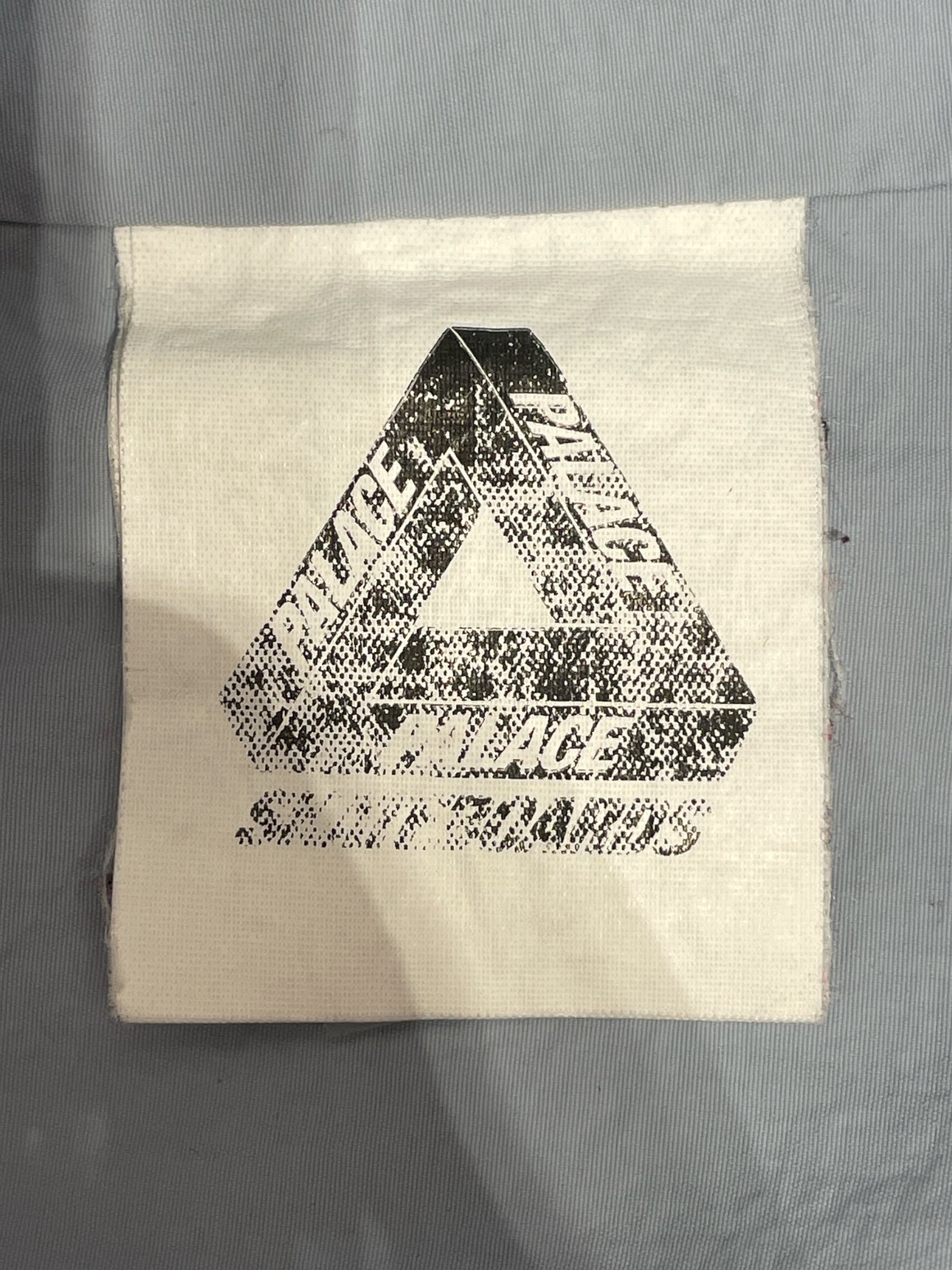 PALACE/Windbreaker/S/Nylon/GRY/Zip Up Hood Logo Jkt view 4