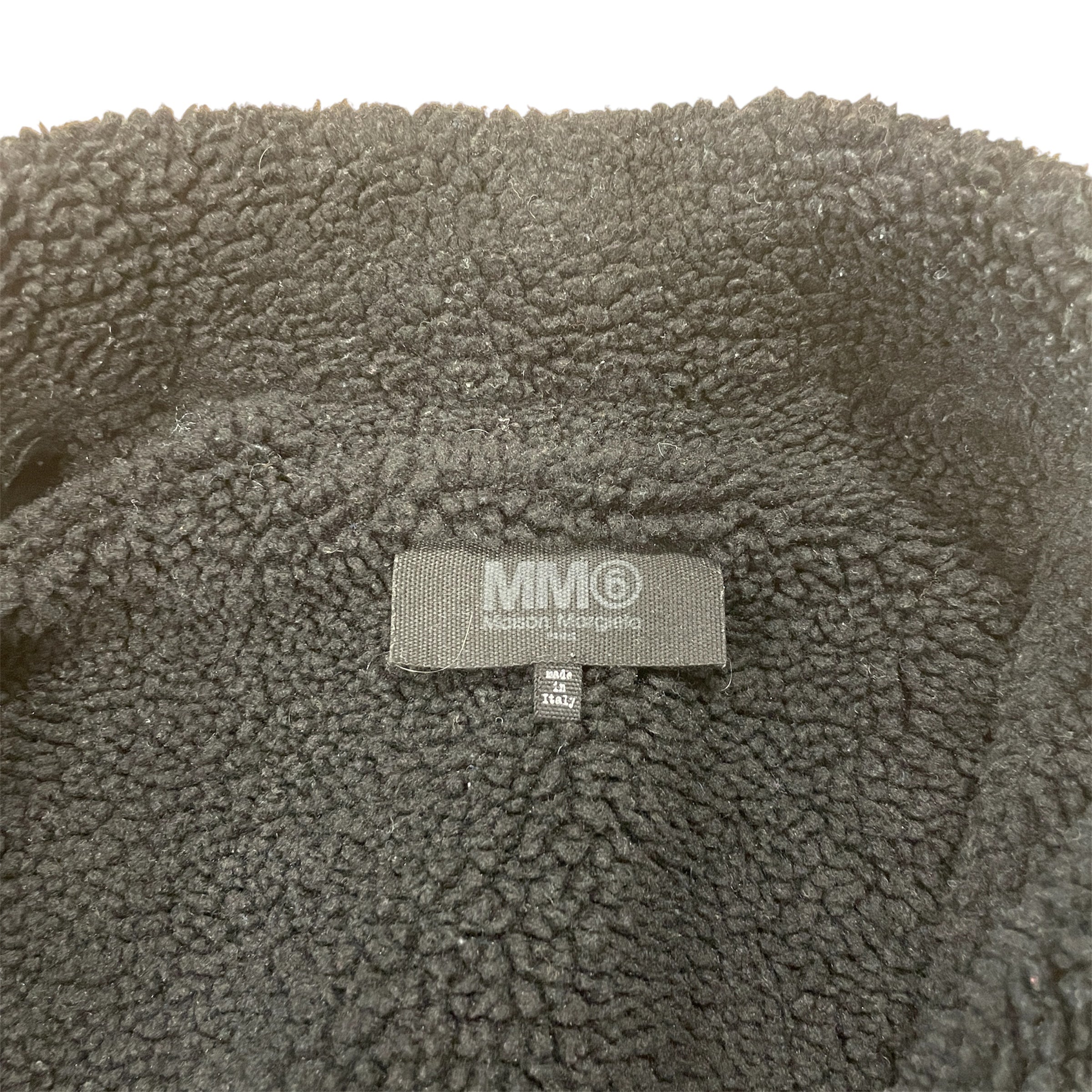 MM6/Denim Jkt/42/BLK/MMG Sherpa Jacket view 3