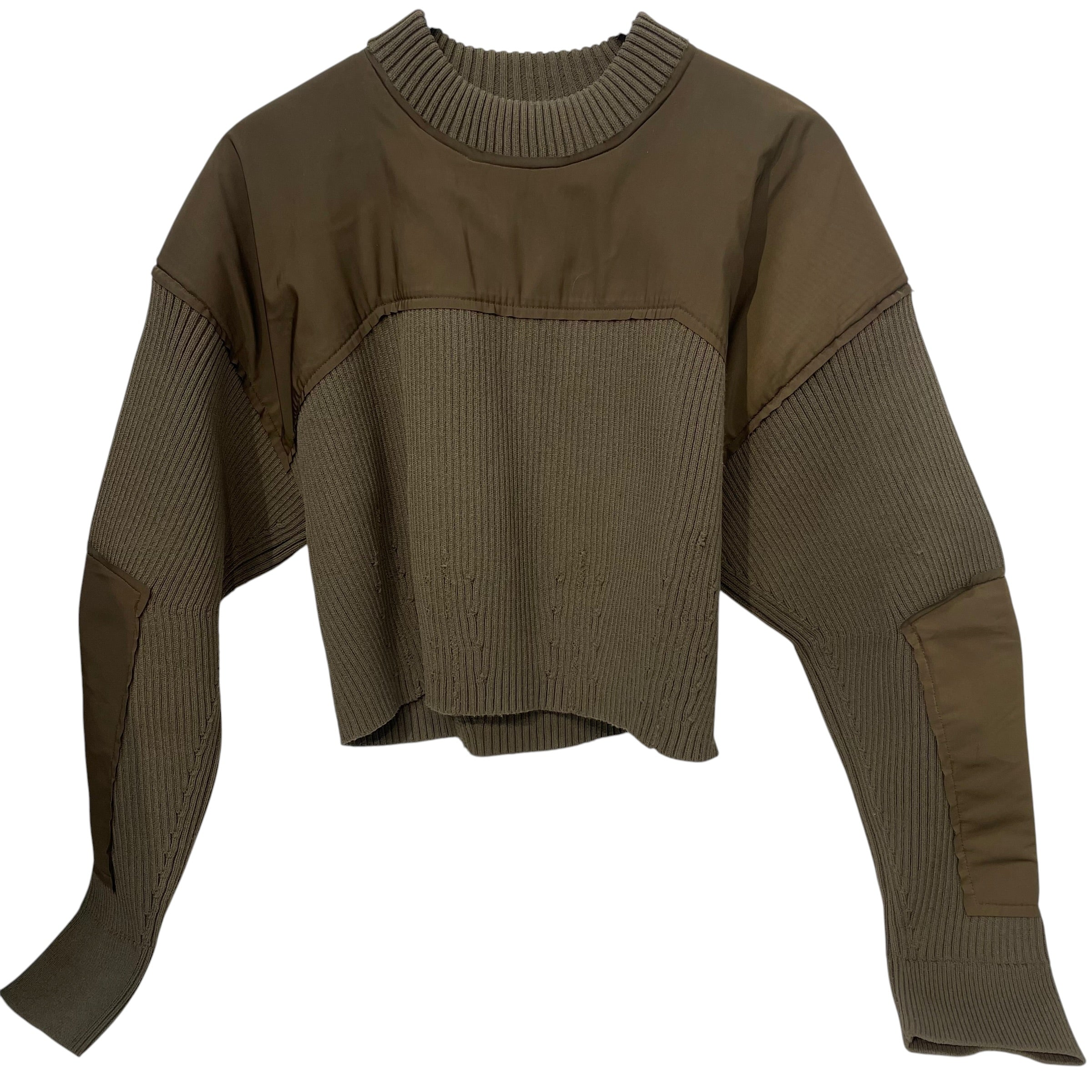 H&M STUDIO/Heavy Sweater/S/Polyester/GRN/a/w 2021 view 1