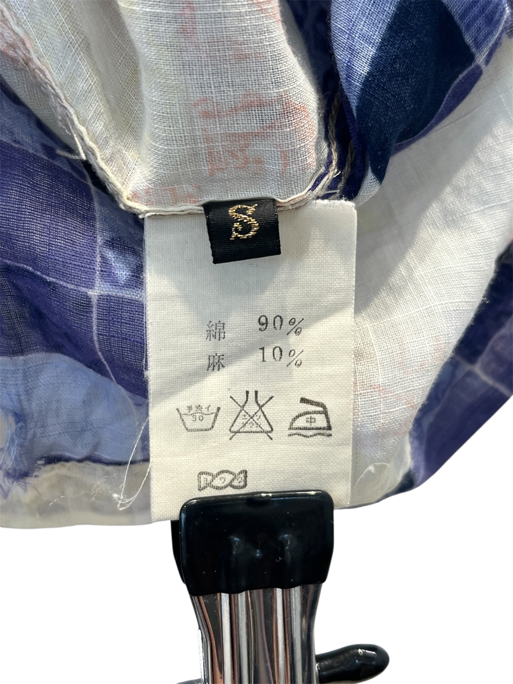 KAPITAL/Flannel Shirt/S/MLT/All Over Print/PATCH PRINT LINEN BUTTON UP view 3