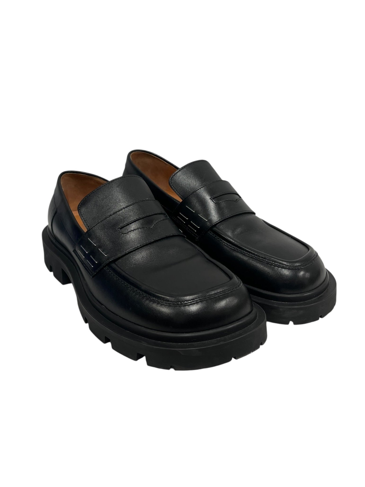 Maison Margiela/Dress Shoes/US 9/BLK/Staple Loafers view 1