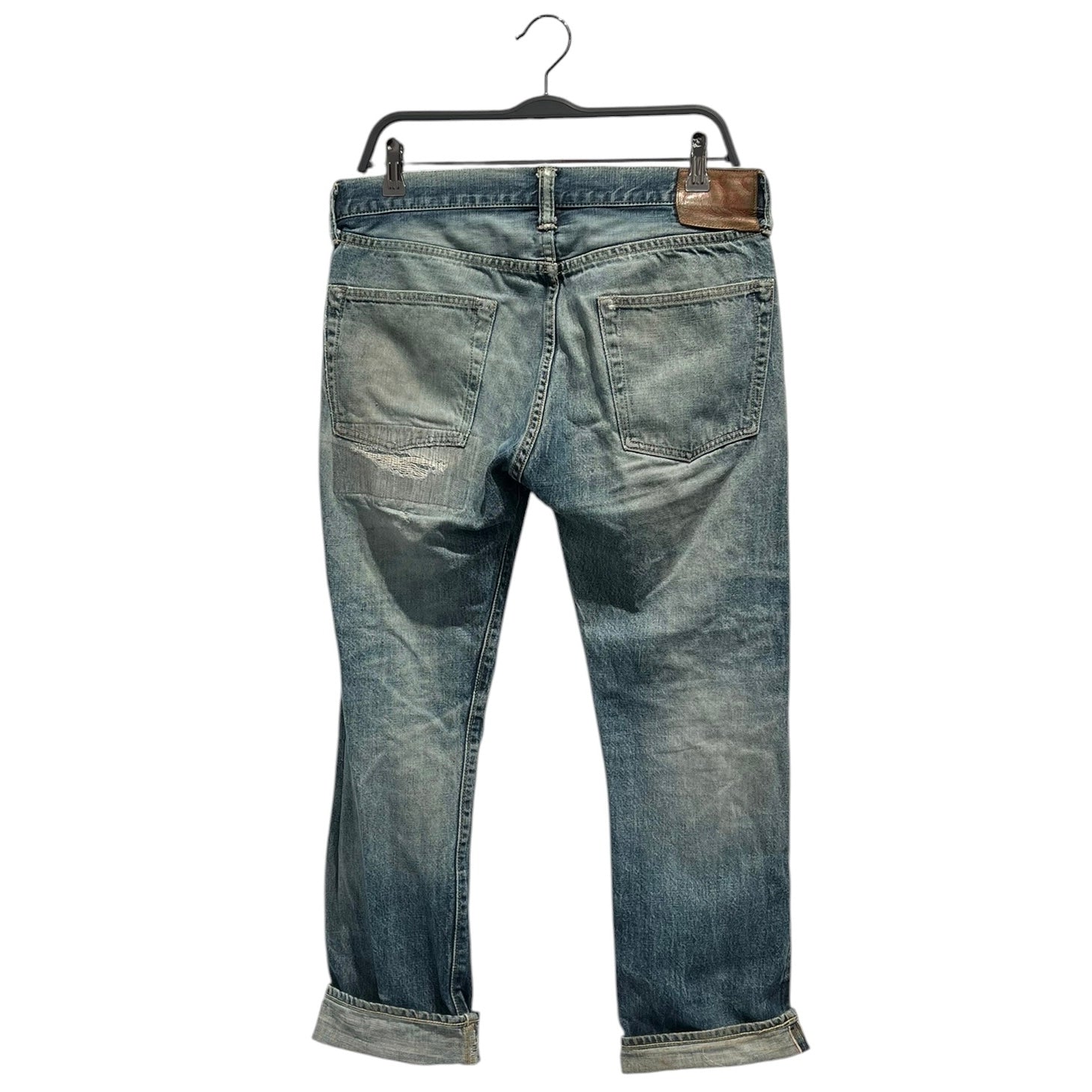 SUGAR CANE/Straight Pants/32/Denim/BLU/Button Fly/ view 2