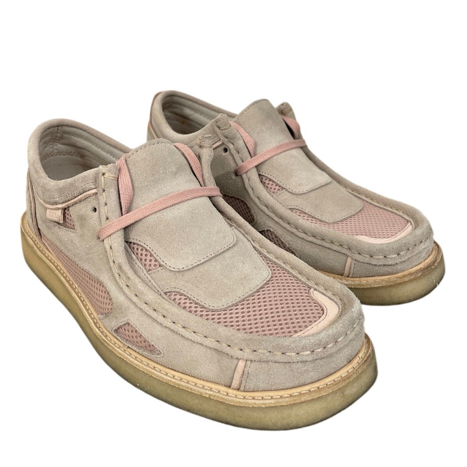 Clarks/Deck Shoes/US 8.5/Leather/PNK/Clarks Wallabee Cameo Rose view 1