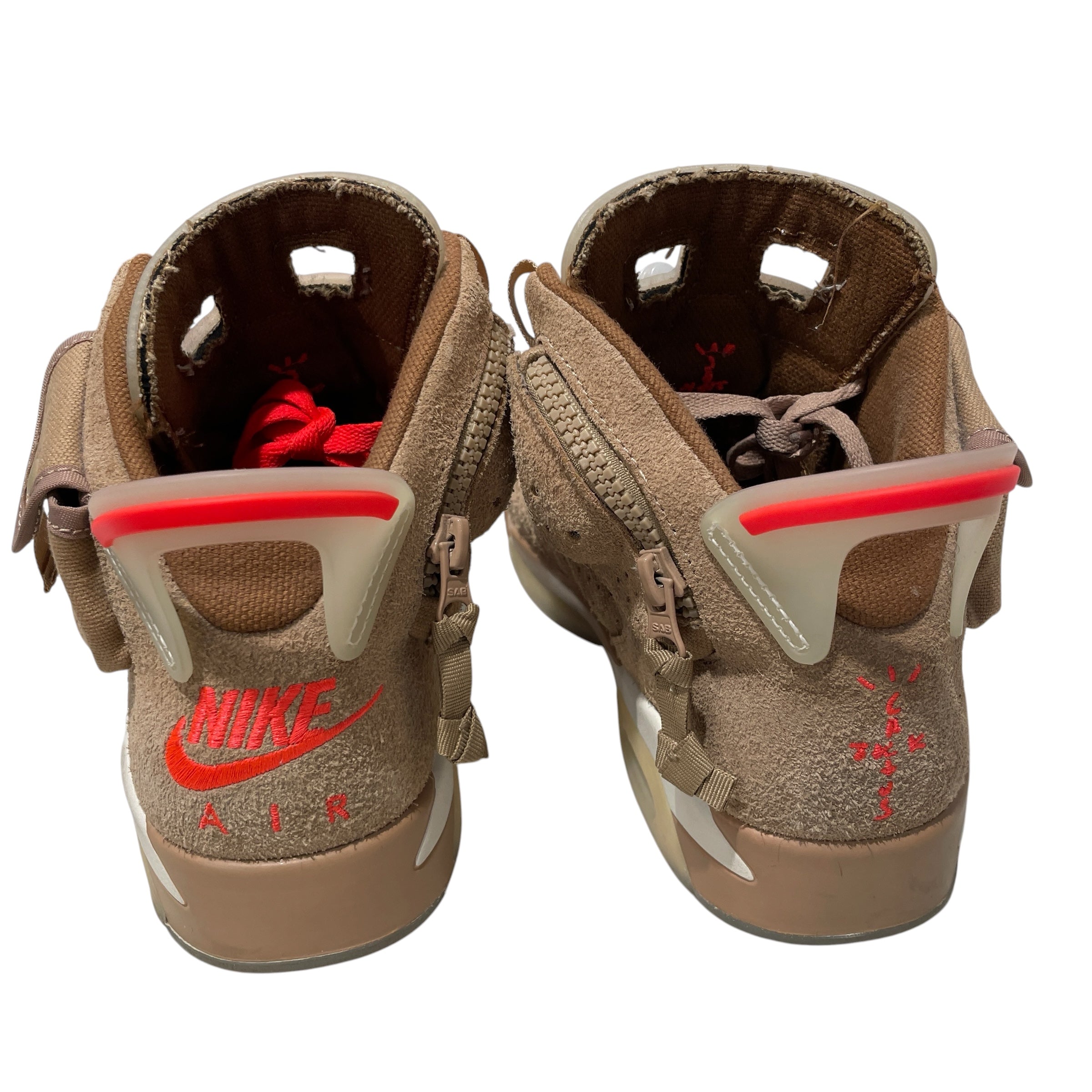 NIKE/TRAVIS SCOTT/Hi-Sneakers/US 7/Cotton/CML/JORDAN 6 view 2