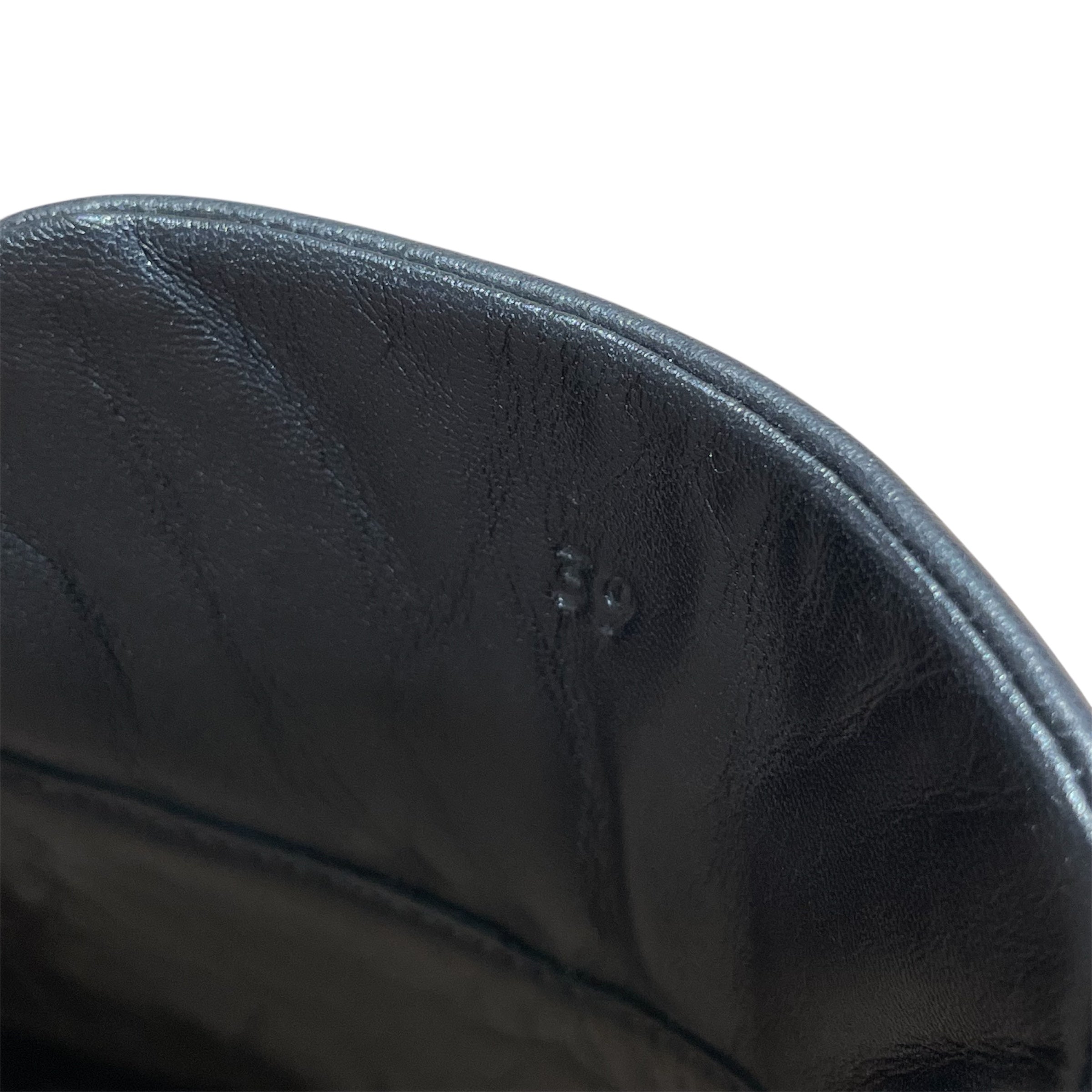 JW ANDERSON(J.W.ANDERSON)/Flat Shoes/EU 39/Leather/BLK/BIKE LOAFER MOLES view 7