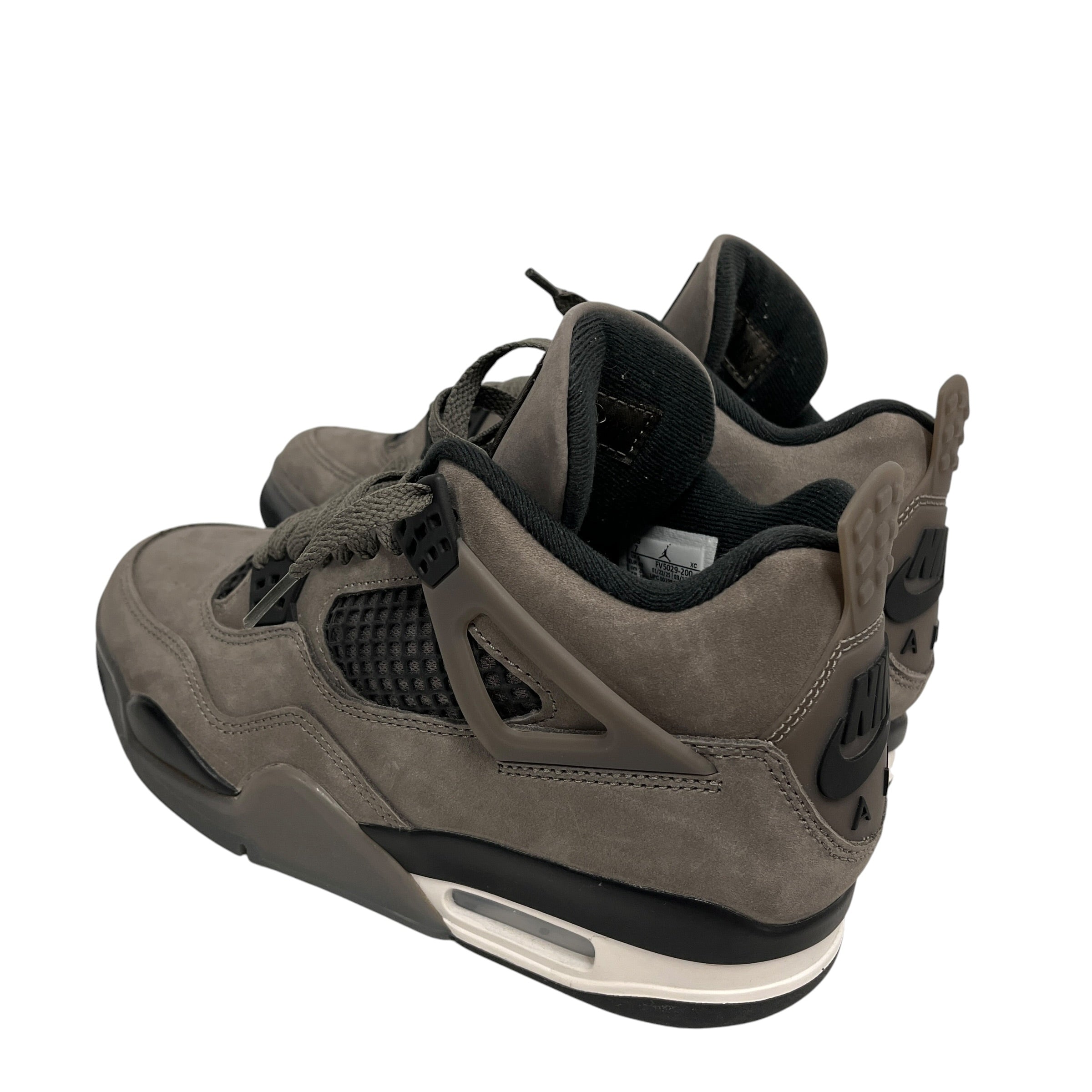 JORDAN BRAND/Hi-Sneakers/US 7/Suede/GRY/Jordan 4 FV5029-200 view 2