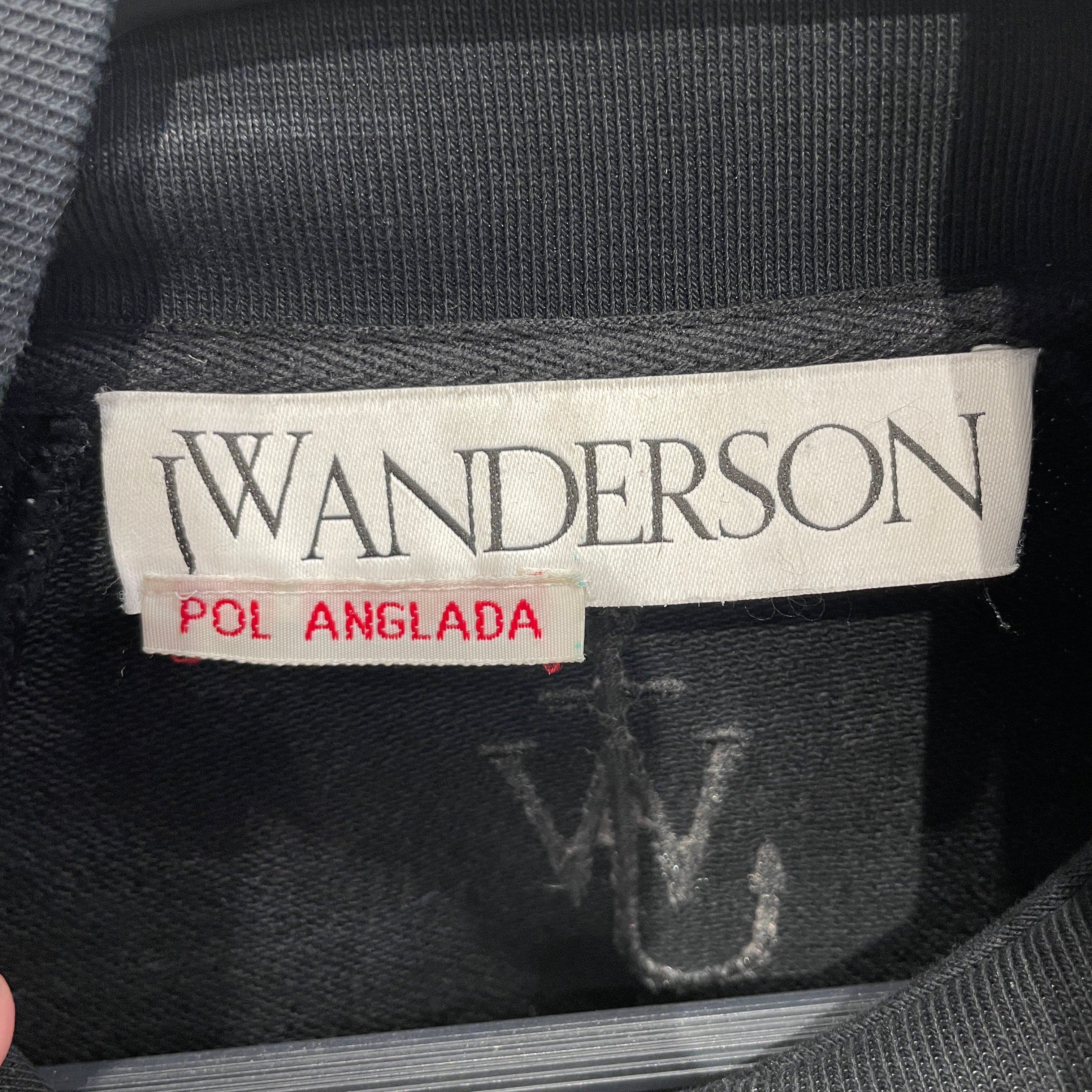 JW ANDERSON(J.W.ANDERSON)/Zip Up Hoodie/XS/Graphic/Cotton/BLK/BODYBUILDER GRAPHIC view 3
