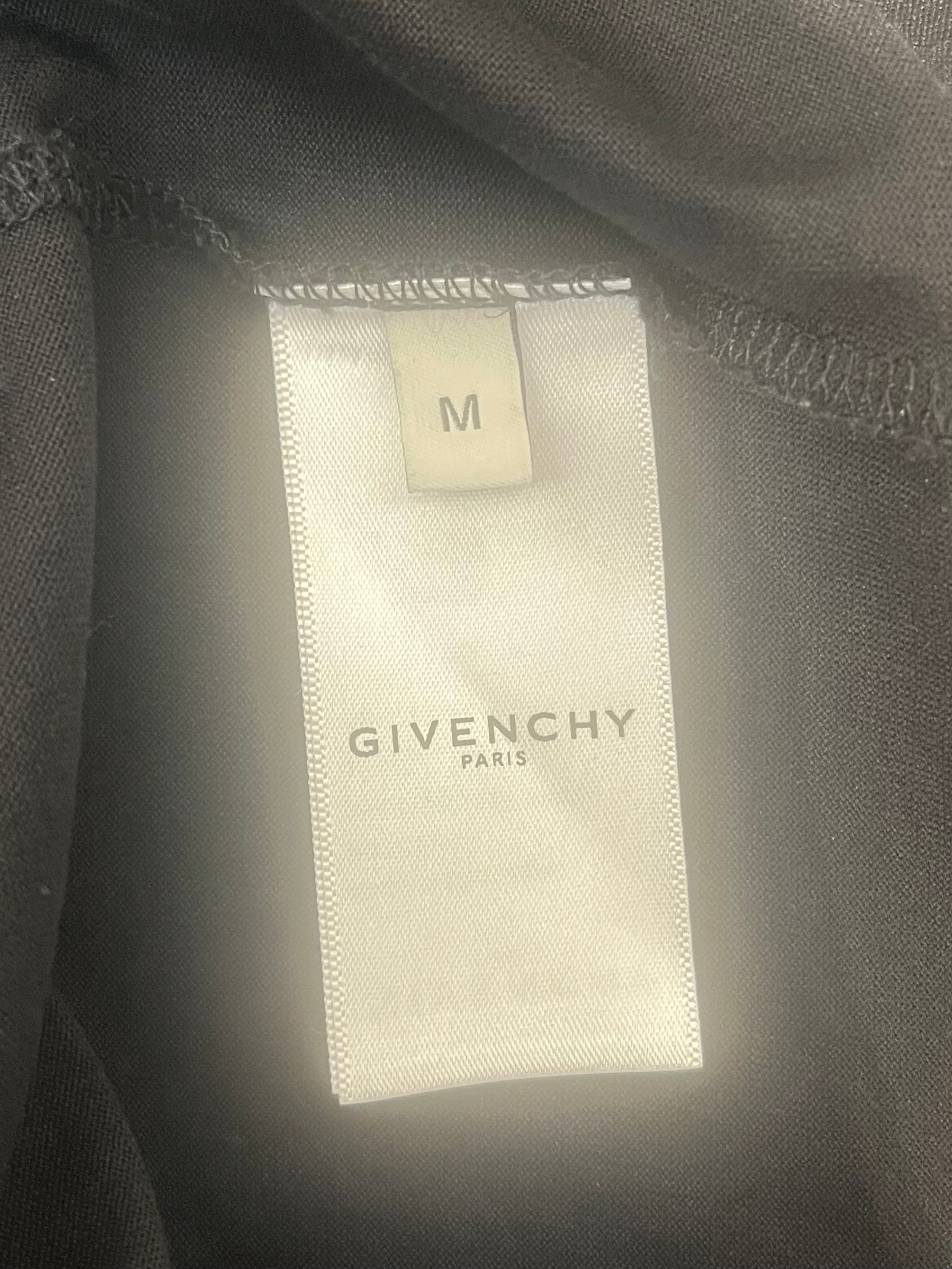 GIVENCHY/T-Shirt/M/Cotton/BLK/Graphic/SHARK view 4