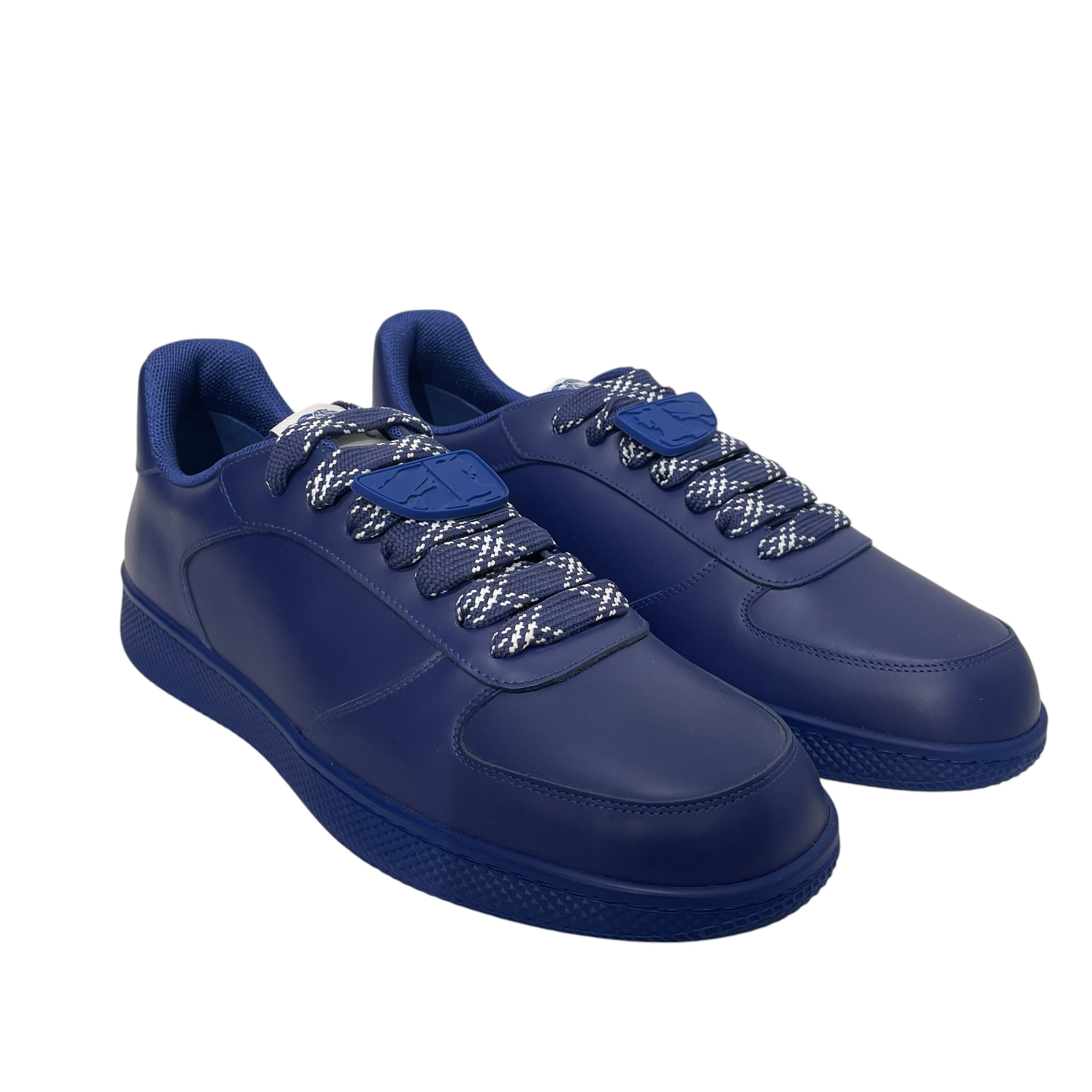 BURBERRY PRORSUM COLLECTION/Low-Sneakers/EU 45/Leather/BLU/TERRACE LEATHER LOW TOP view 1