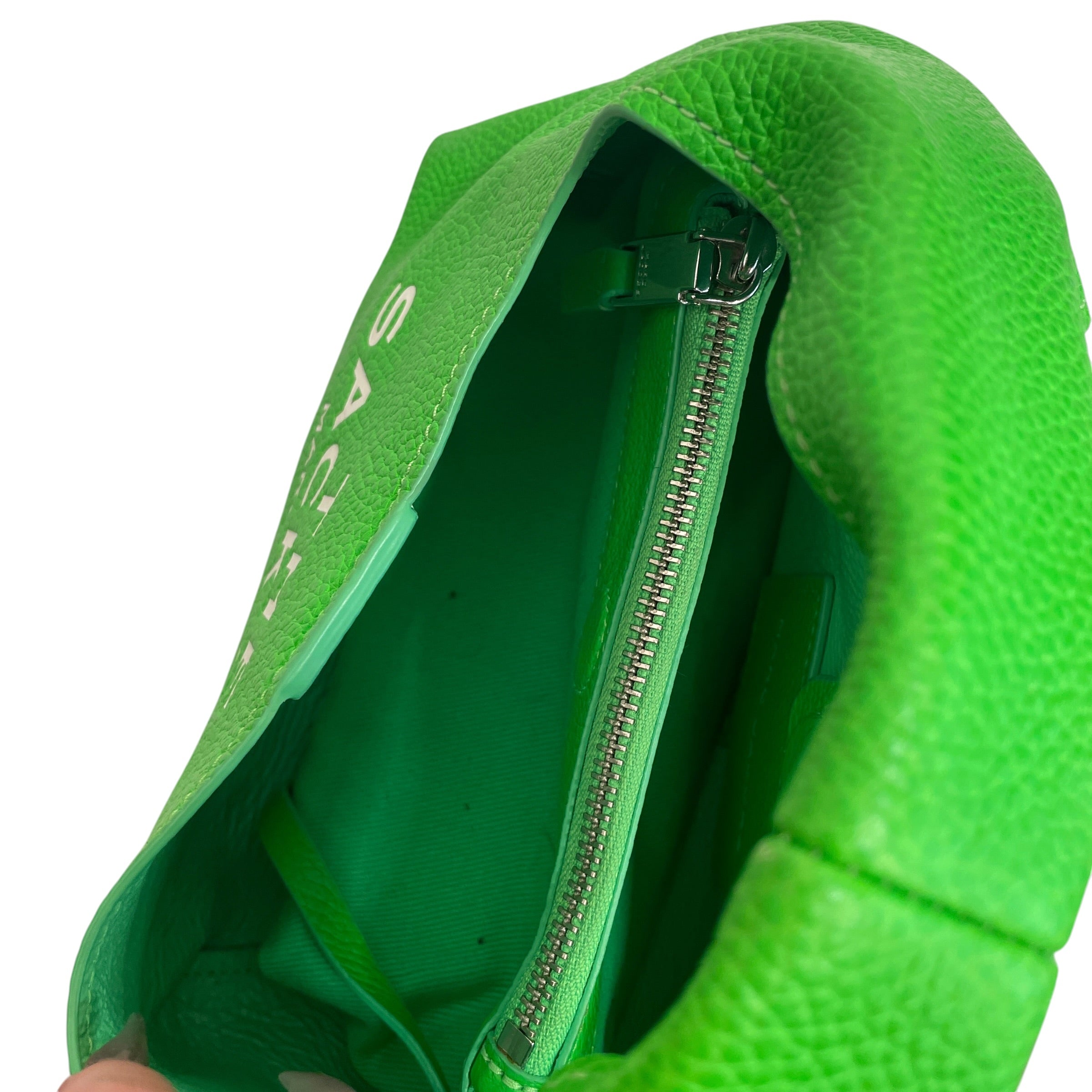 MARC JACOBS/Hand Bag/Leather/GRN/THE SACK BAG NEON GRN view 4