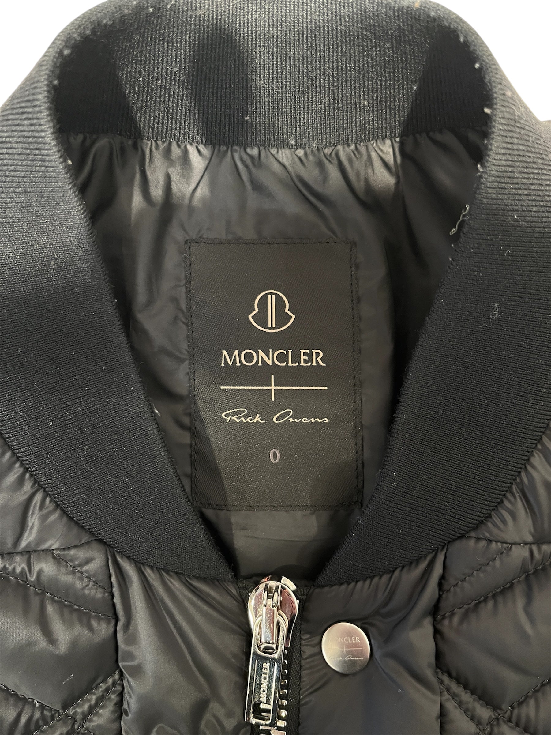 MONCLER/Quilted Vest/Nylon/BLK/ view 3
