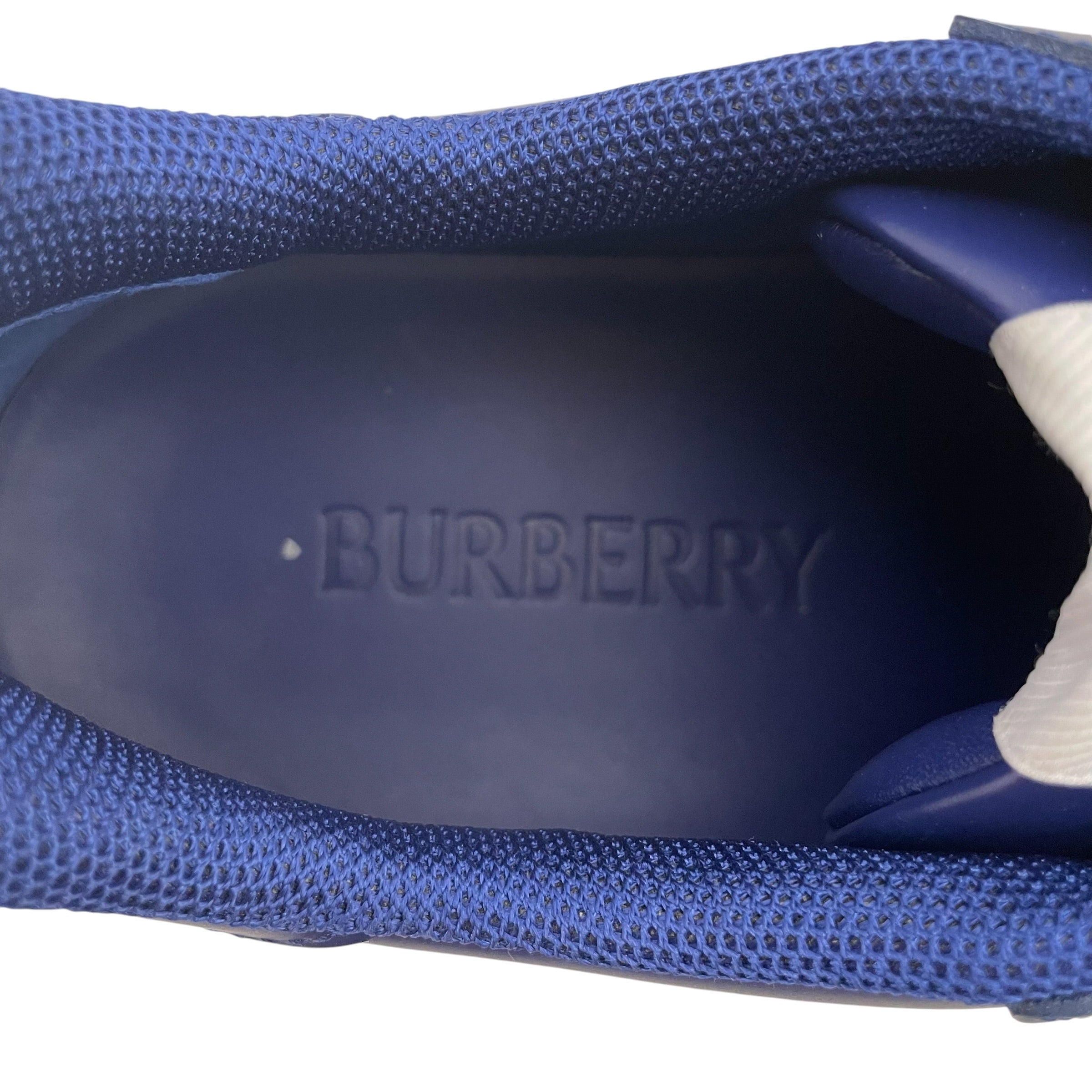 BURBERRY PRORSUM COLLECTION/Low-Sneakers/EU 45/Leather/BLU/TERRACE LEATHER LOW TOP view 6